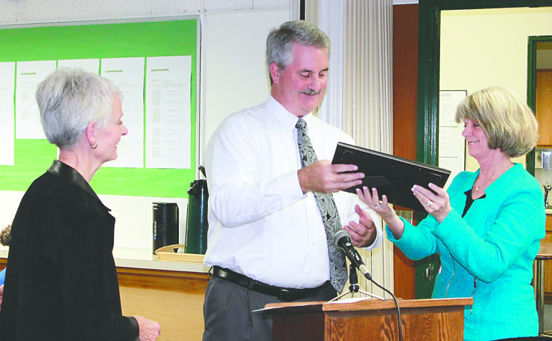 Stevens Middle School Principal Chuck Lisk