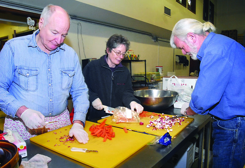 Volunteer cooks