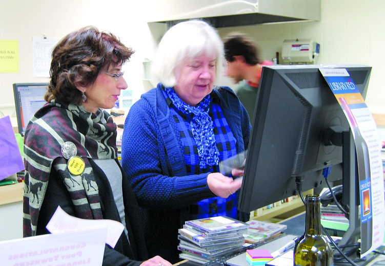 Port Townsend Library Director Theresa Percy