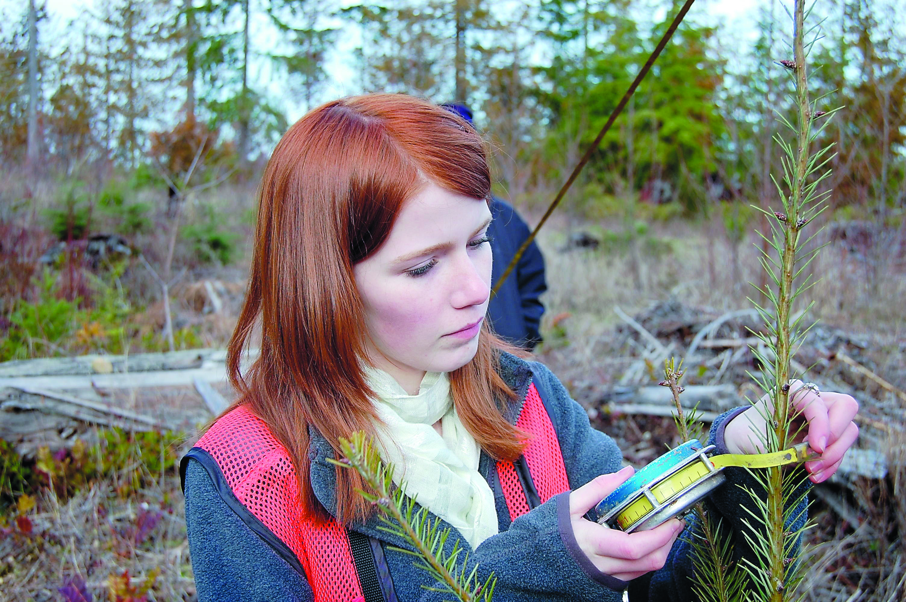 Hannah McNabb finished the North Olympic Peninsula Skills Center's Natural Resources 1 course along with an internship