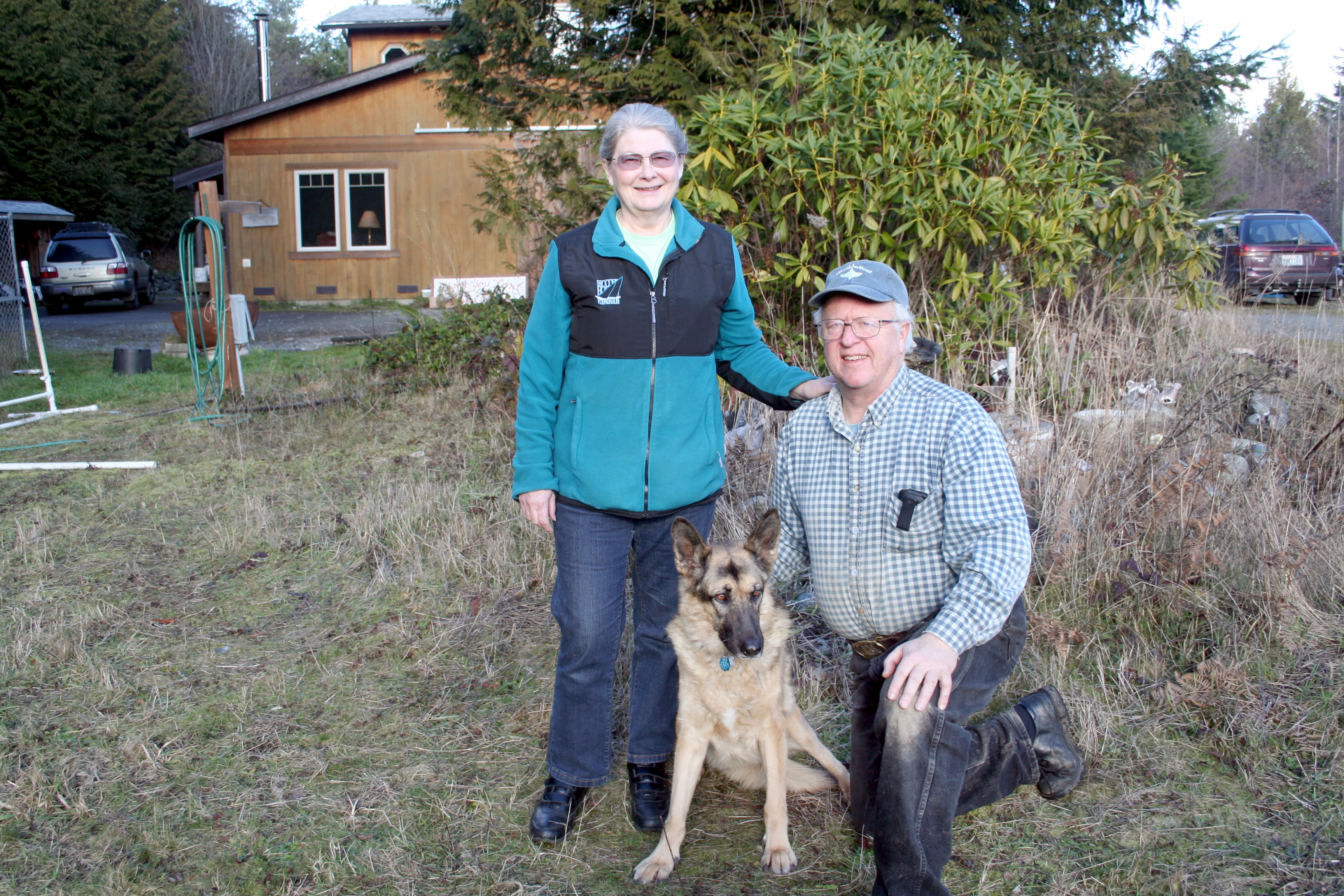 Port Townsend-based boat builder and motivational speaker David Moe with his wife