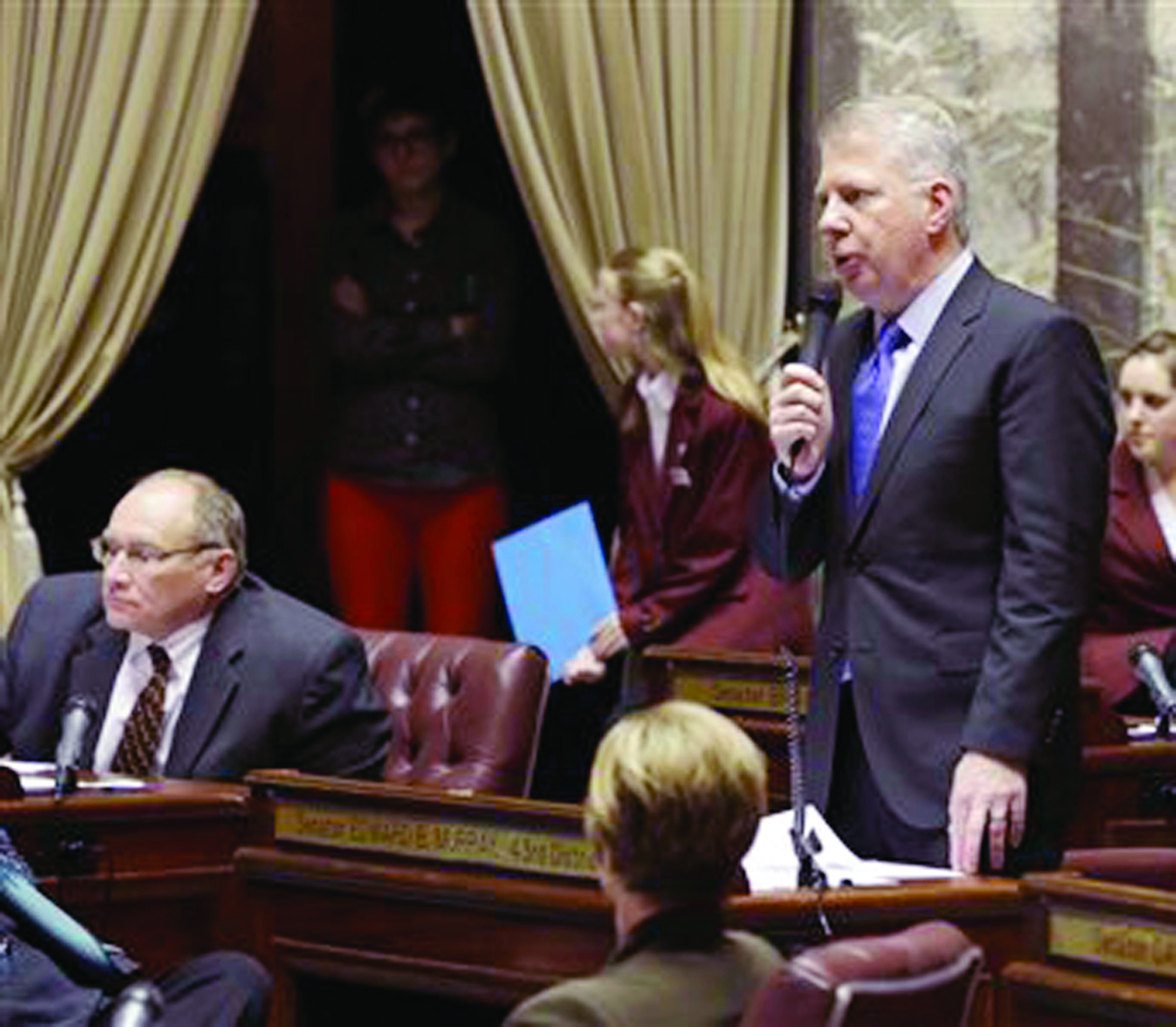 Deposed Senate Minority Leader Ed Murray