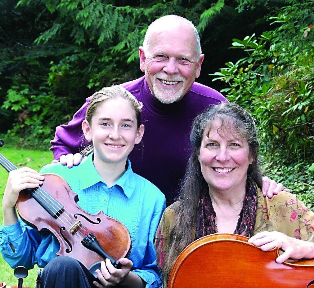 The Deka Trio from left: Kate Powers