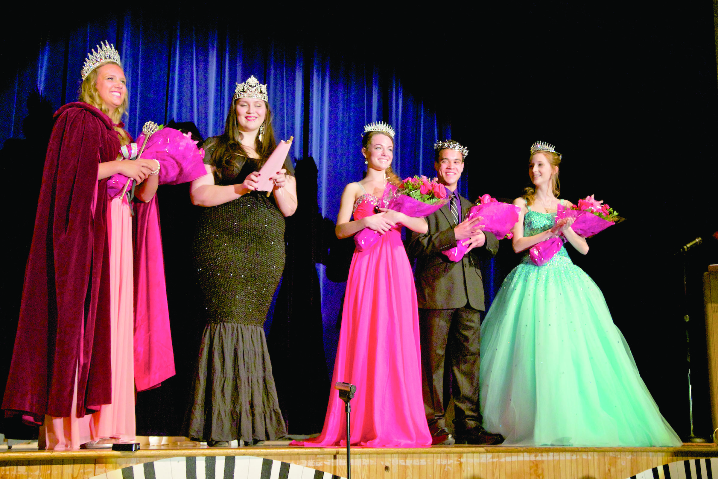 Rhododendron Festival royalty Steve Mullensky/for Peninsula Daily News (Click on photo to enlarge)