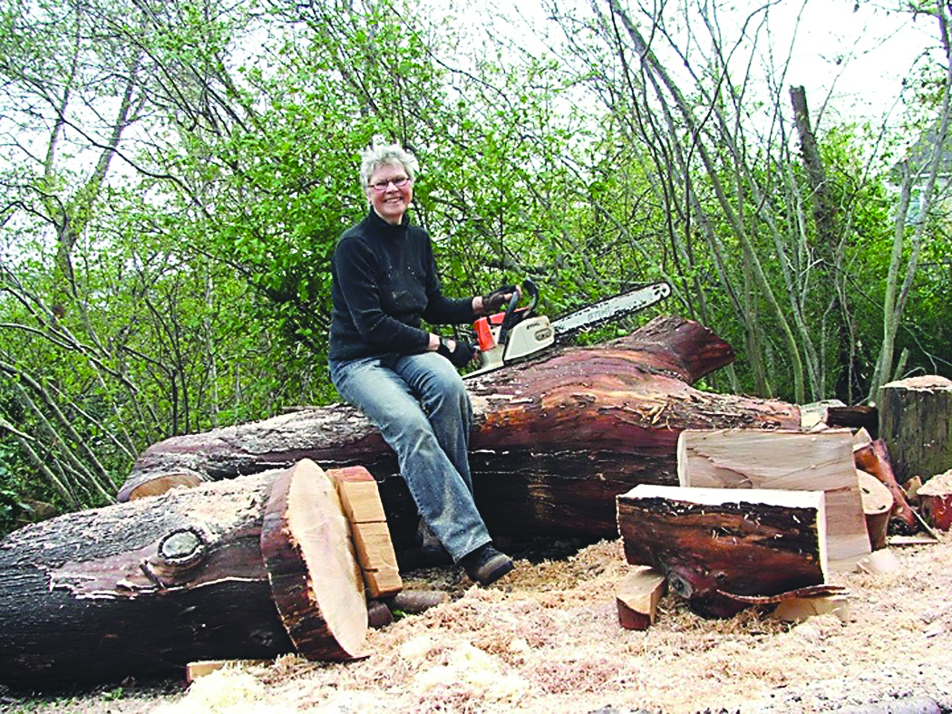 Helga Winter will demonstrate her wood-turning and painting skills during the Port Ludlow Artists’ League meeting at the Bay Club at 1 p.m. Wednesday.