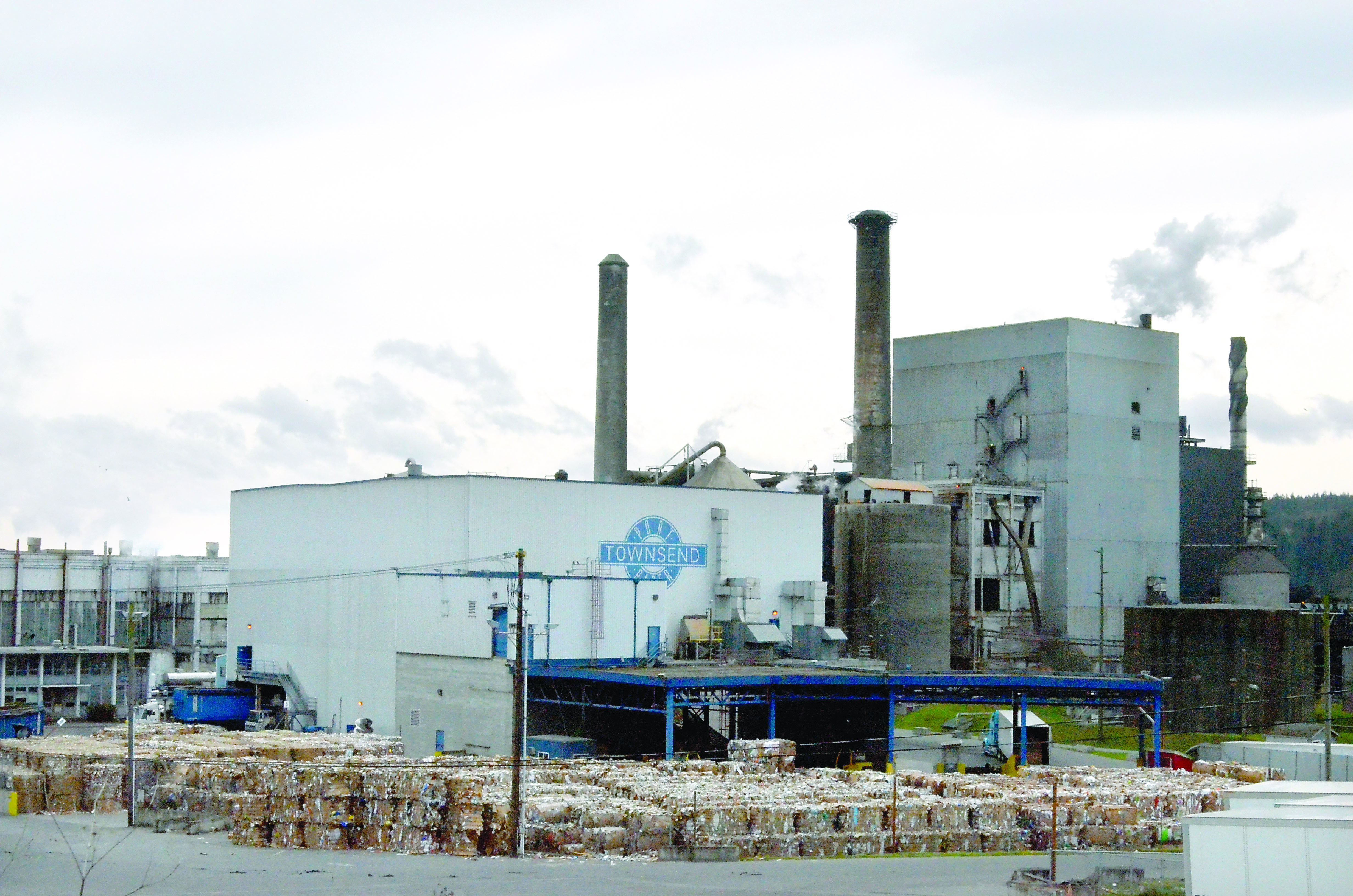 Port Townsend Paper is scrapping plans for a $54 million project to improve the mill's biomass cogeneration plant. — Charlie Bermant/Peninsula Daily News