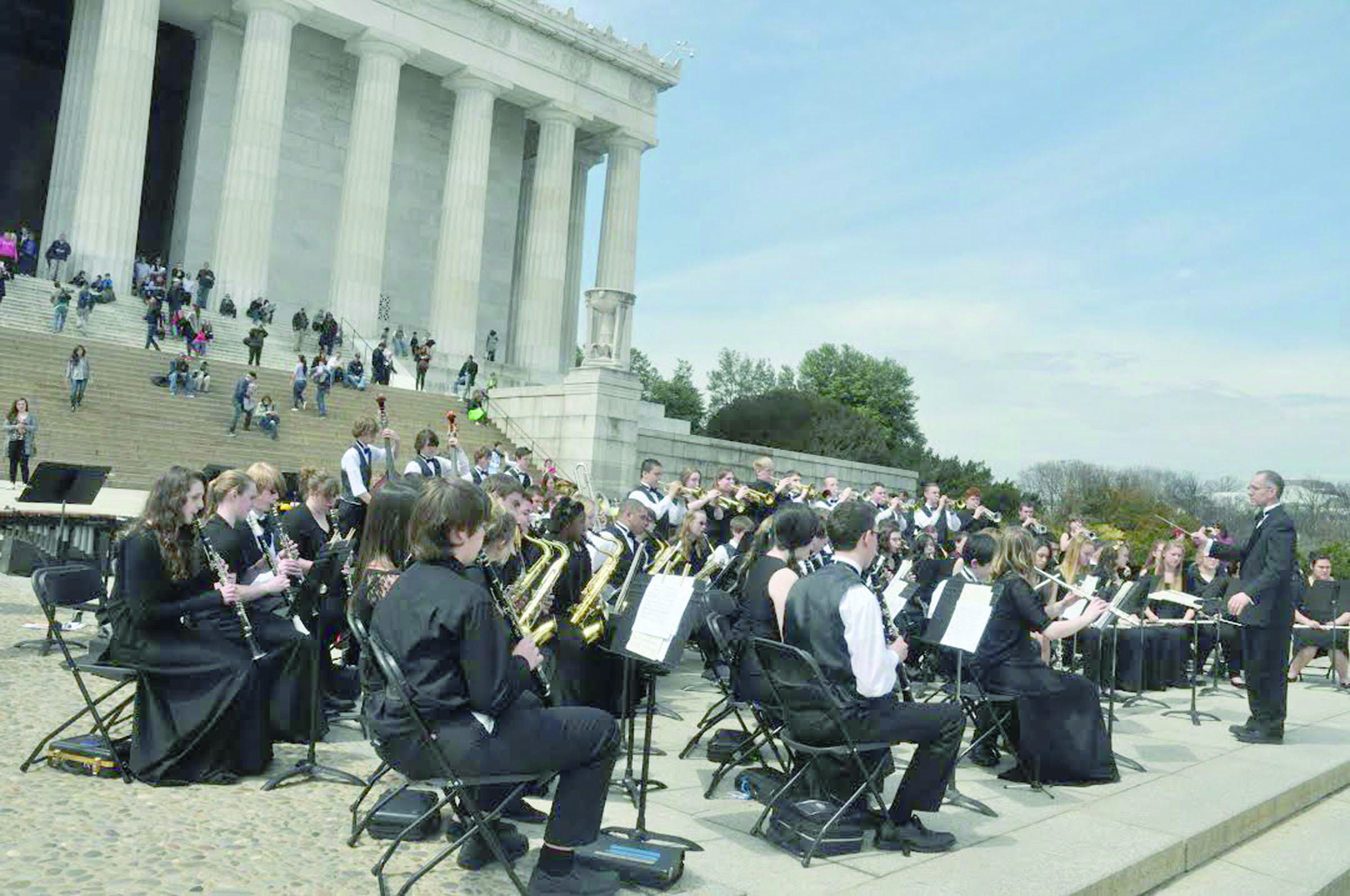 The Port Angeles High School Band