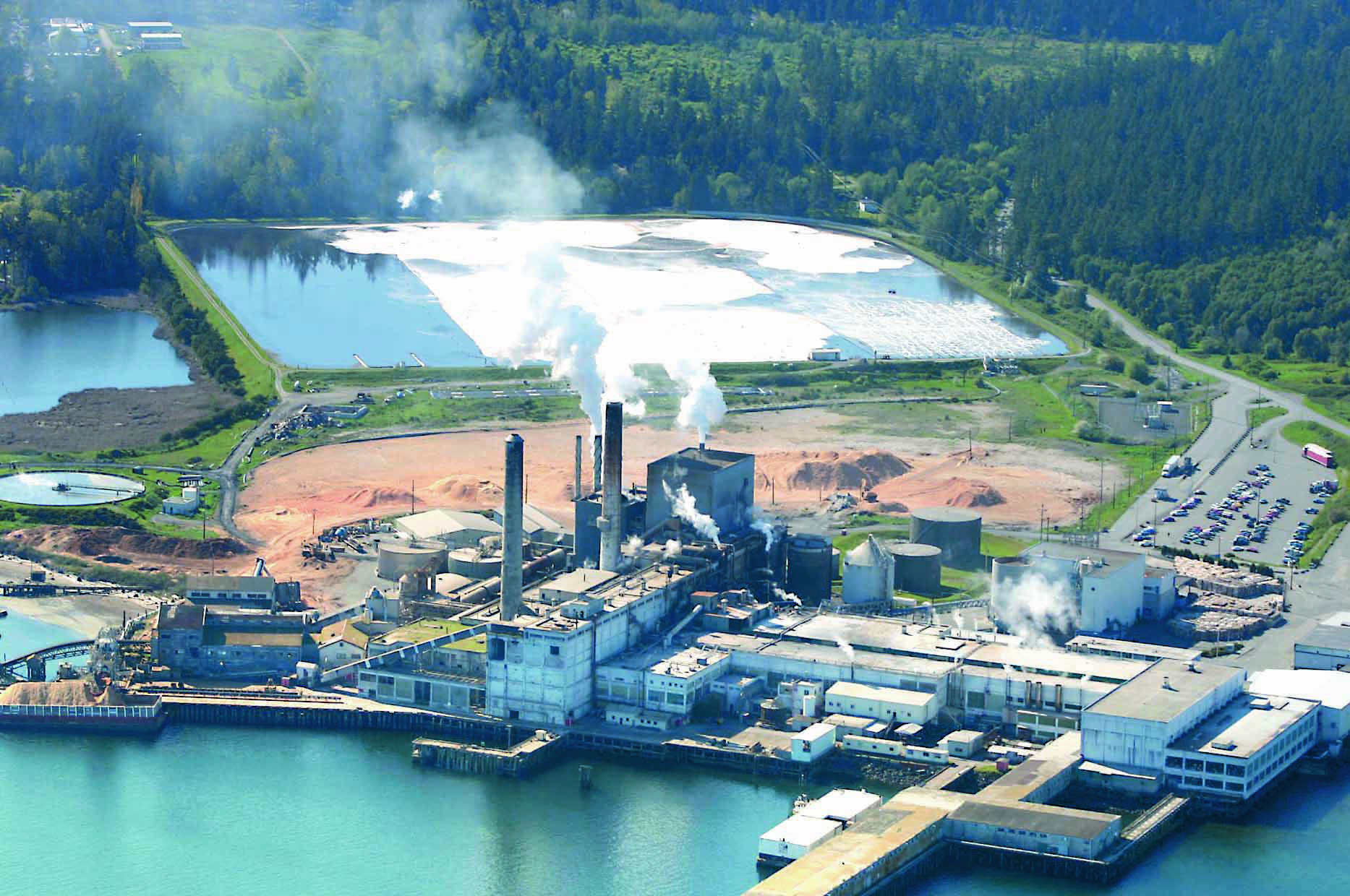 A planned expansion of Port Townsend Paper Corp. in Port Townsend