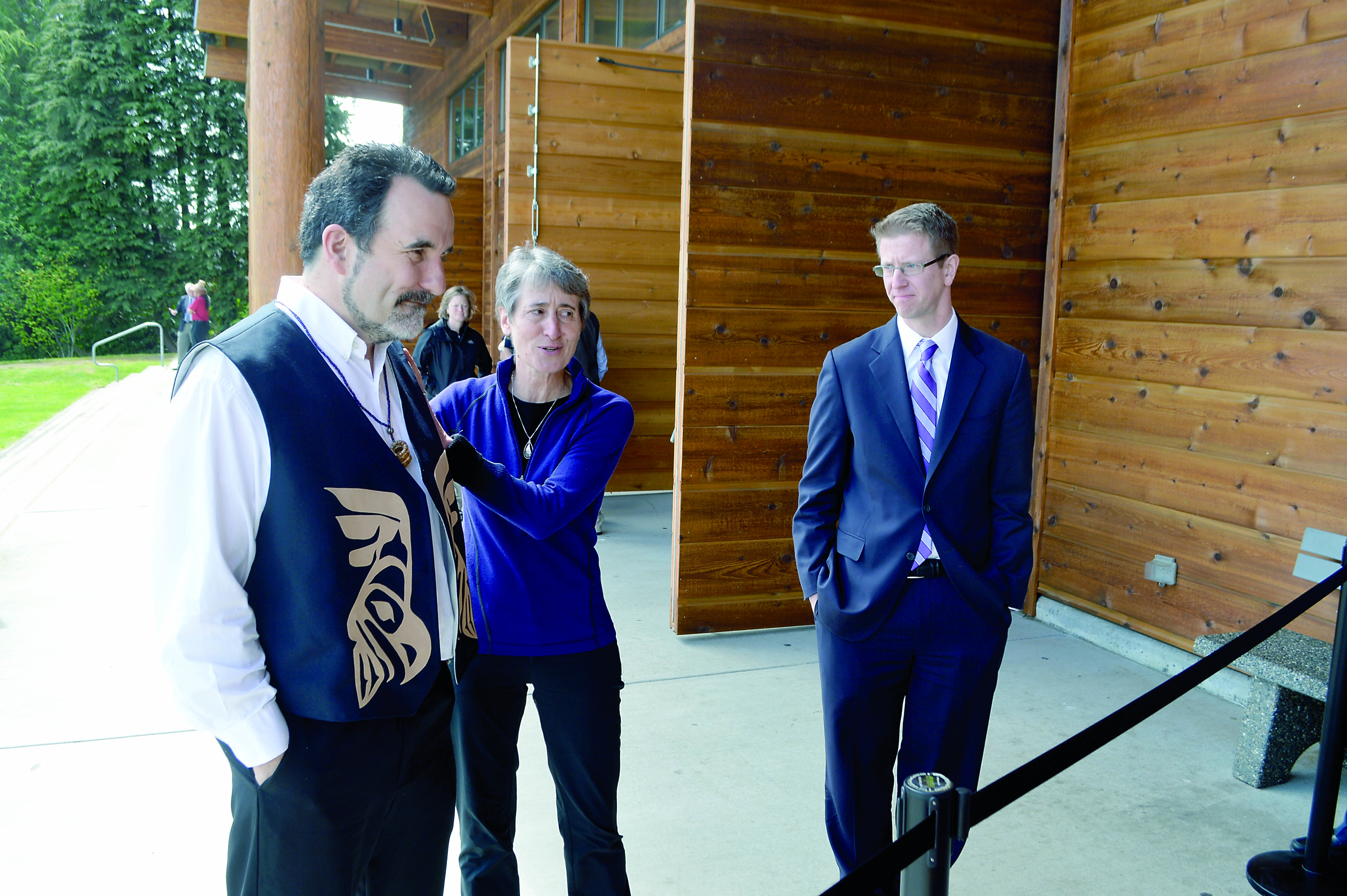 Suquamish Chairman Leonard Forsman