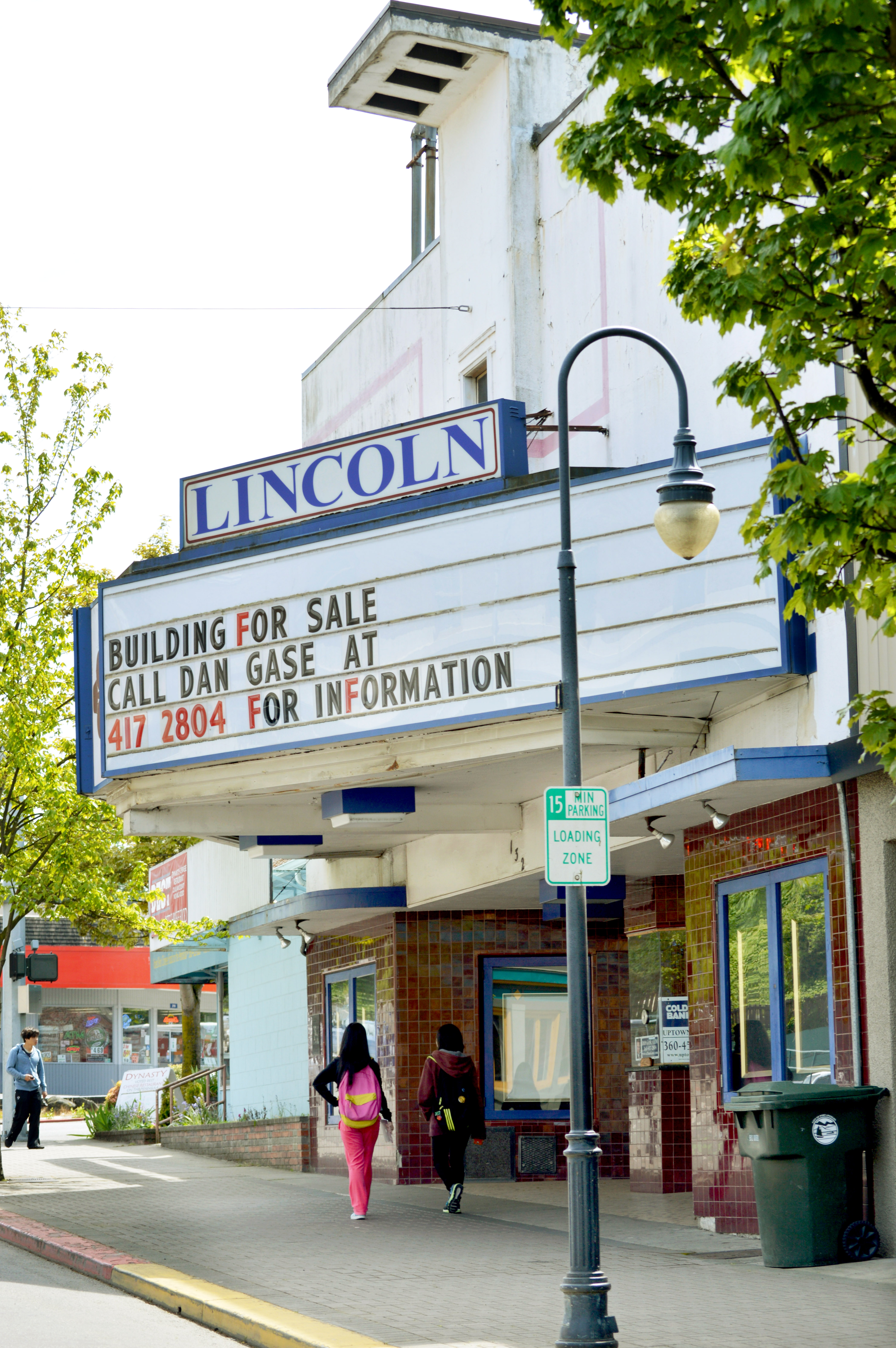 Downtown Port Angeles’ historic Lincoln Theater