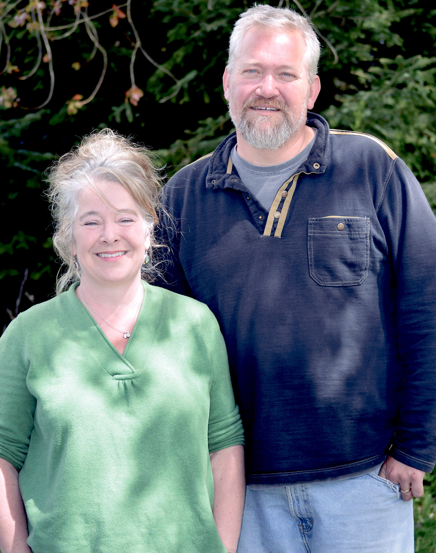 Bill and Anna Yates  [Photo by Diane Urbani de la Paz/Peninsula Daily News]