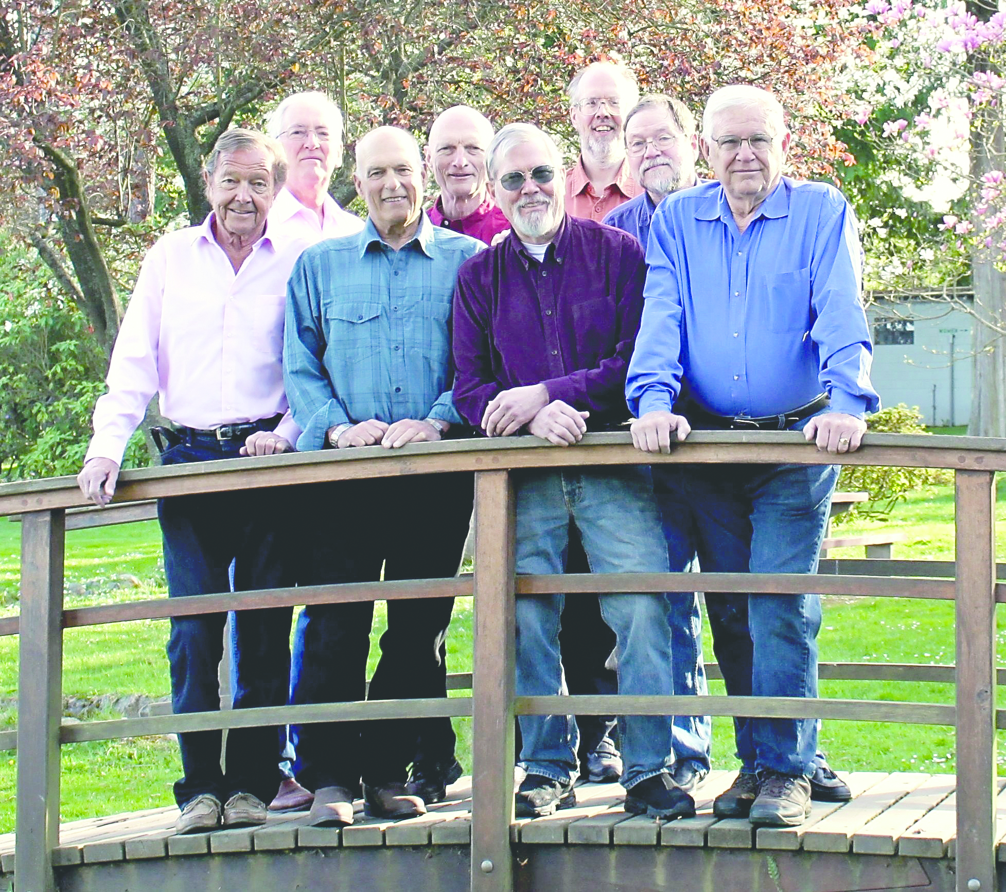 The Singers in the Rain will give a concert Thursday at Port Townsend’s Trinity United Methodist Church. The singers are