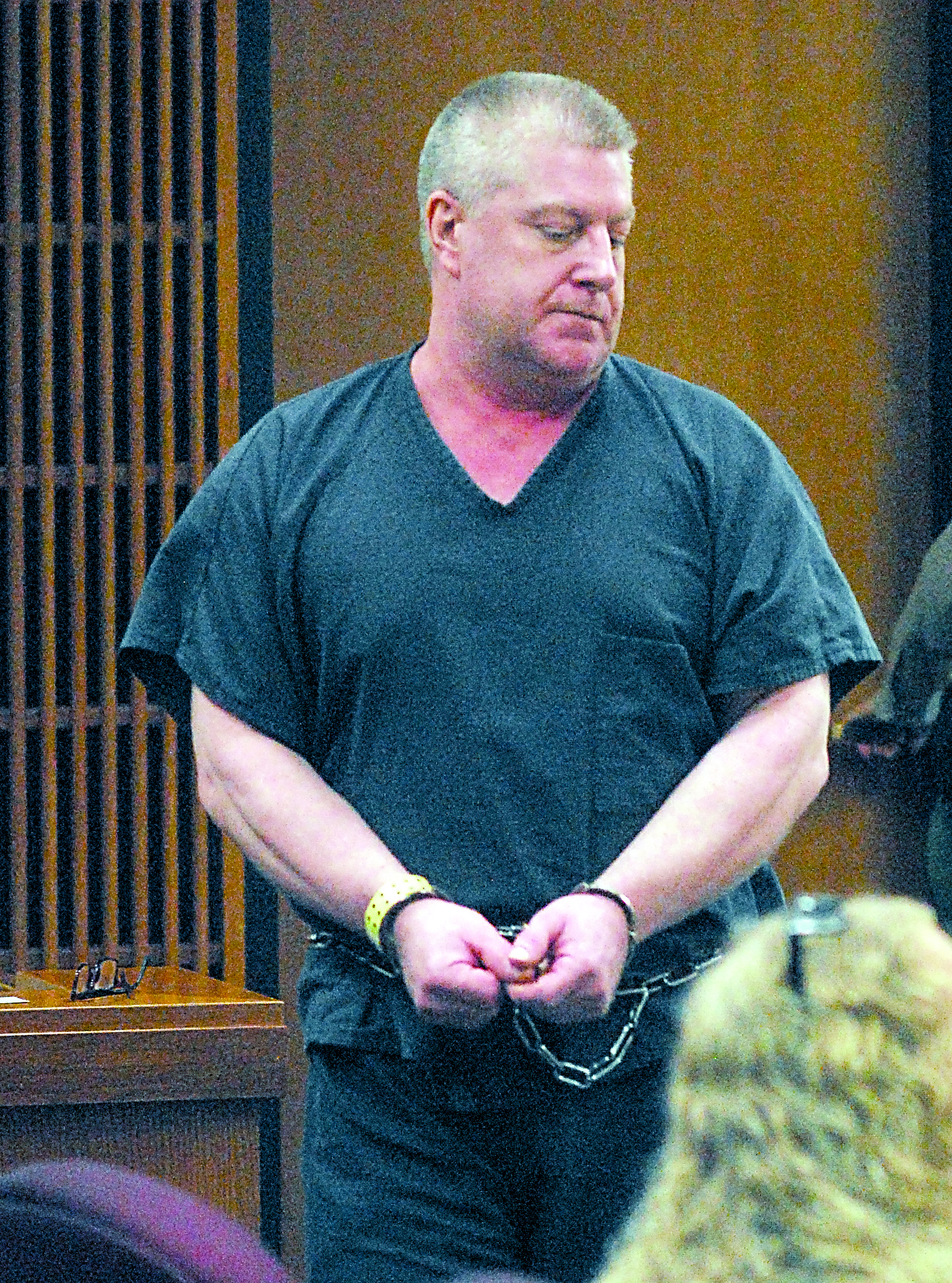 Barry A. Swegle is shown at a court appearance in Port Angeles earlier this year. Keith Thorpe/Peninsula Daily News