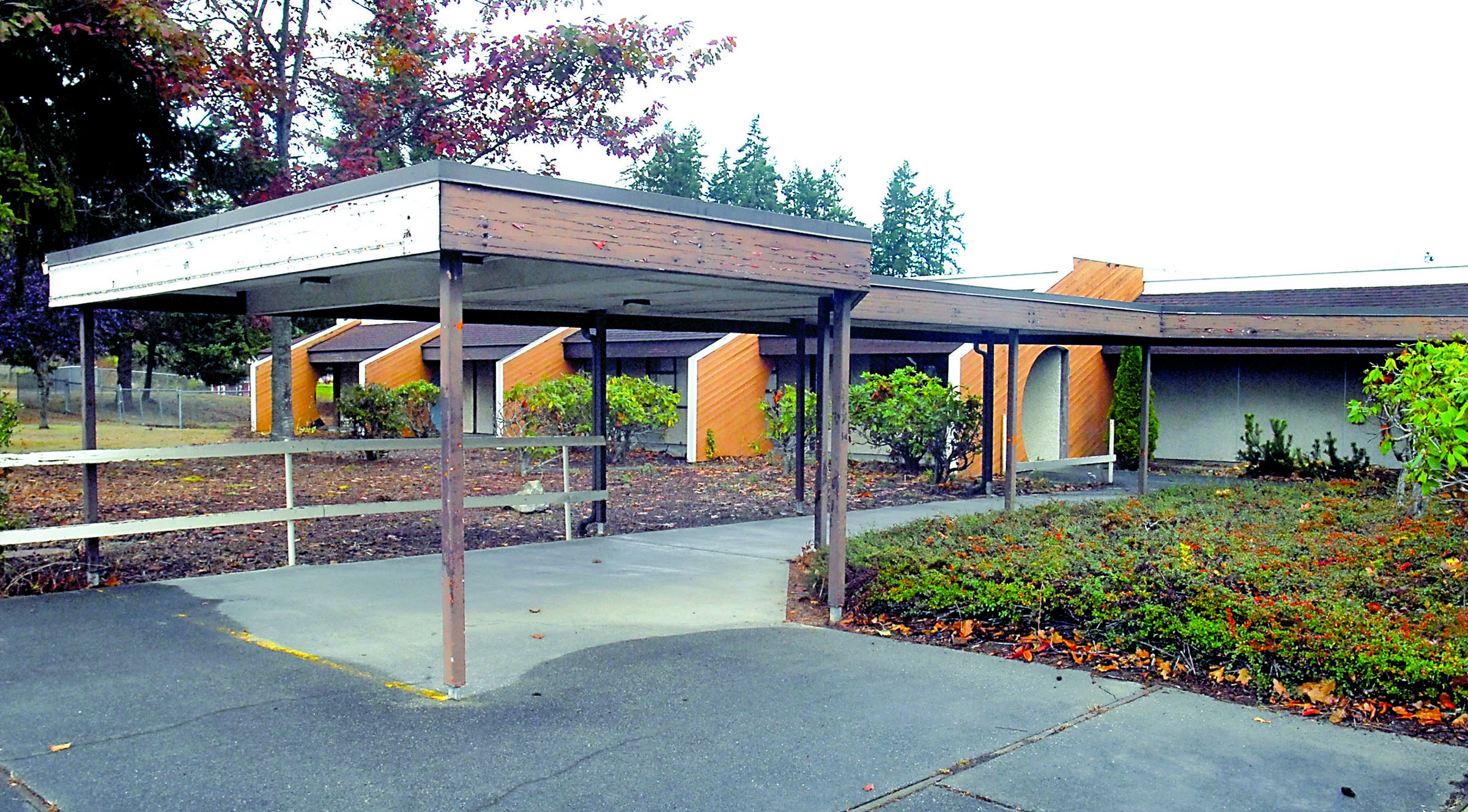 The site of the former Fairview Elementary School east of Port Angeles is under a purchase agreement. Keith Thorpe/Peninsula Daily News