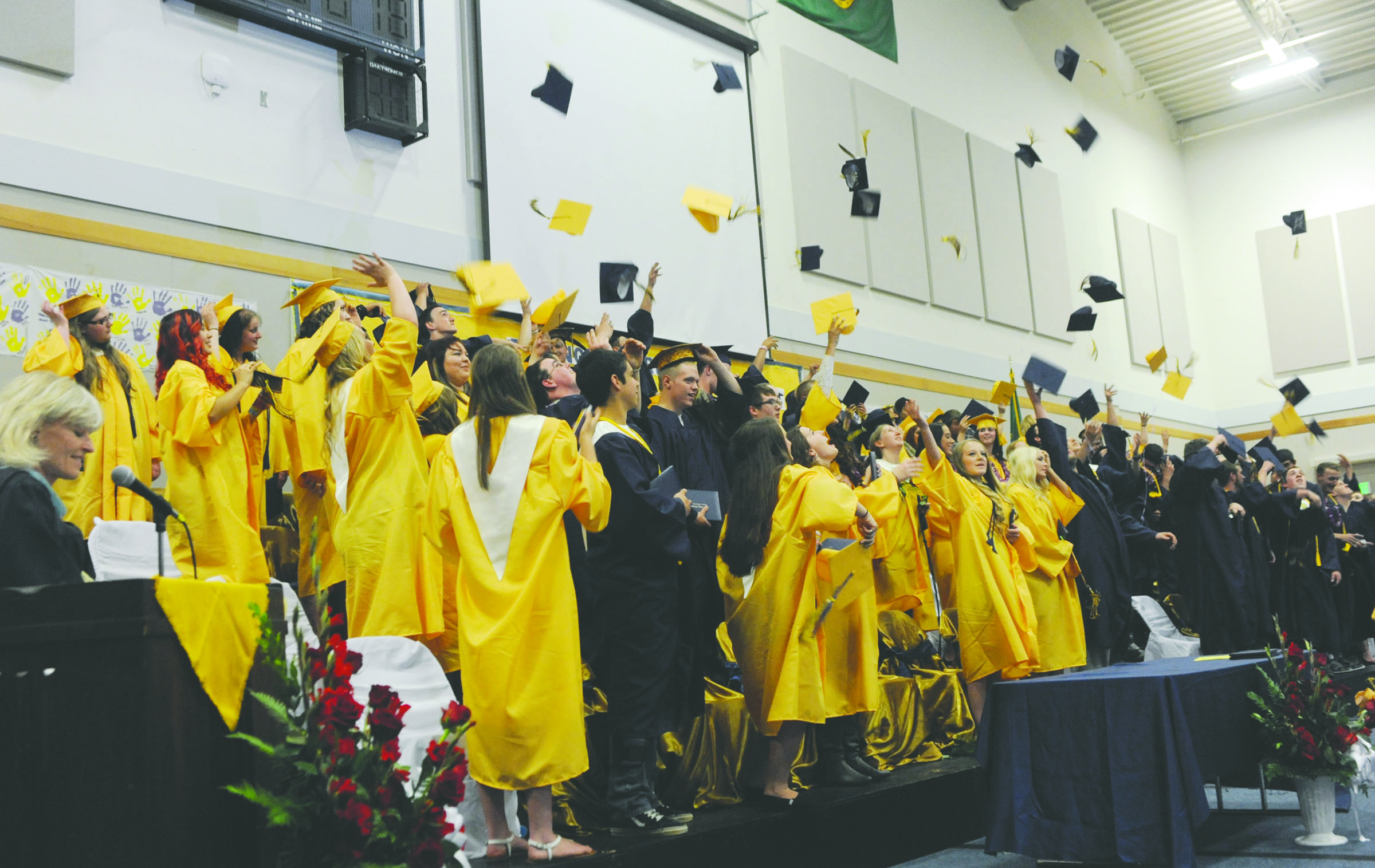 Forks High School Principal Cindy Feasel