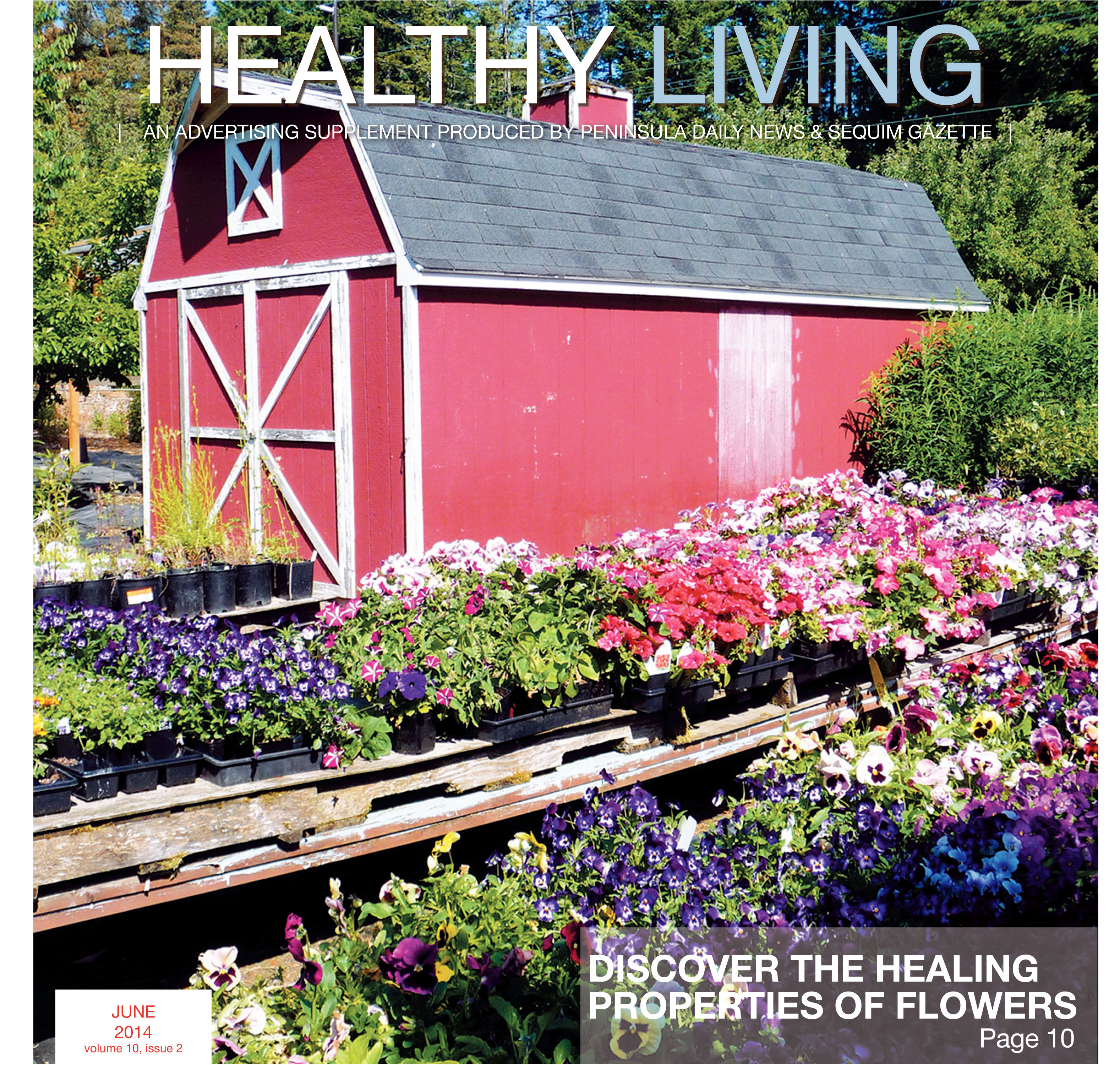 Exclusive in today's big Sunday PDN: Healthy Living magazine