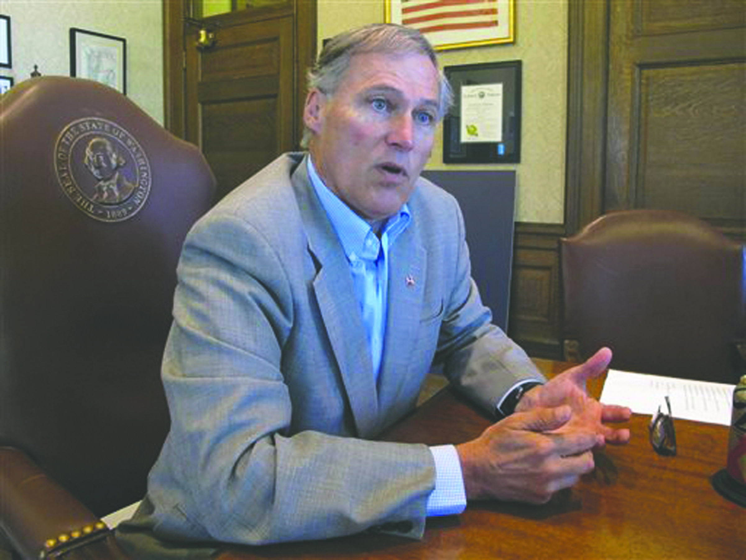 Gov. Jay Inslee   [Photo by The Associated Press]