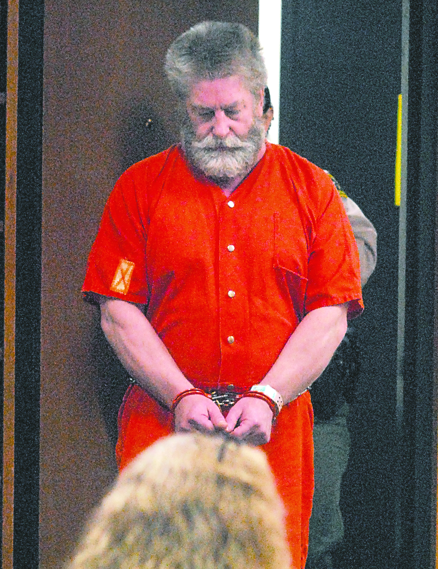 Barry Swegle in court in July. -- Photo by Keith Thorpe/Peninsula Daily News