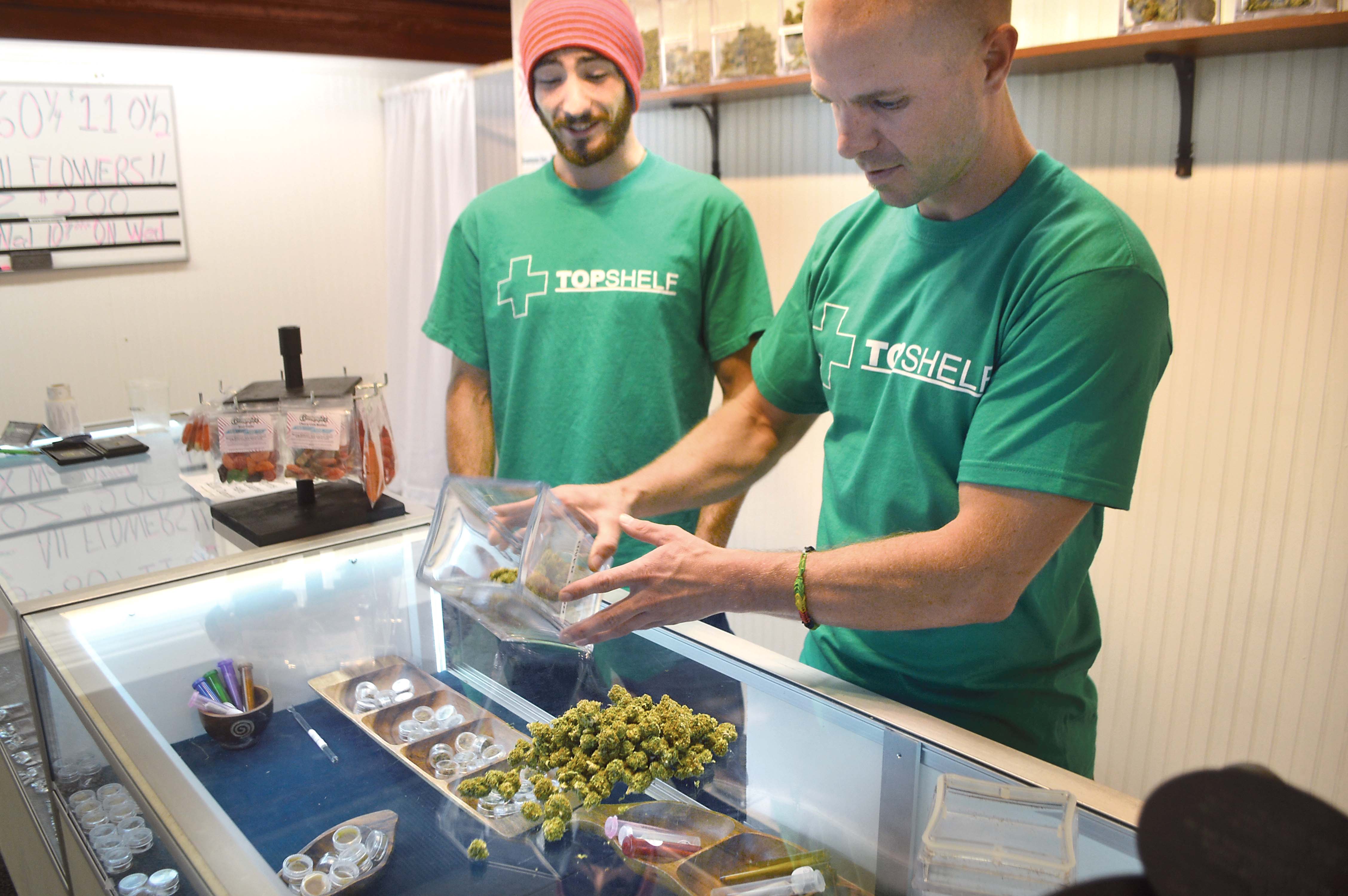 Top Shelf medical marijuana dispensary owner JD Janssen