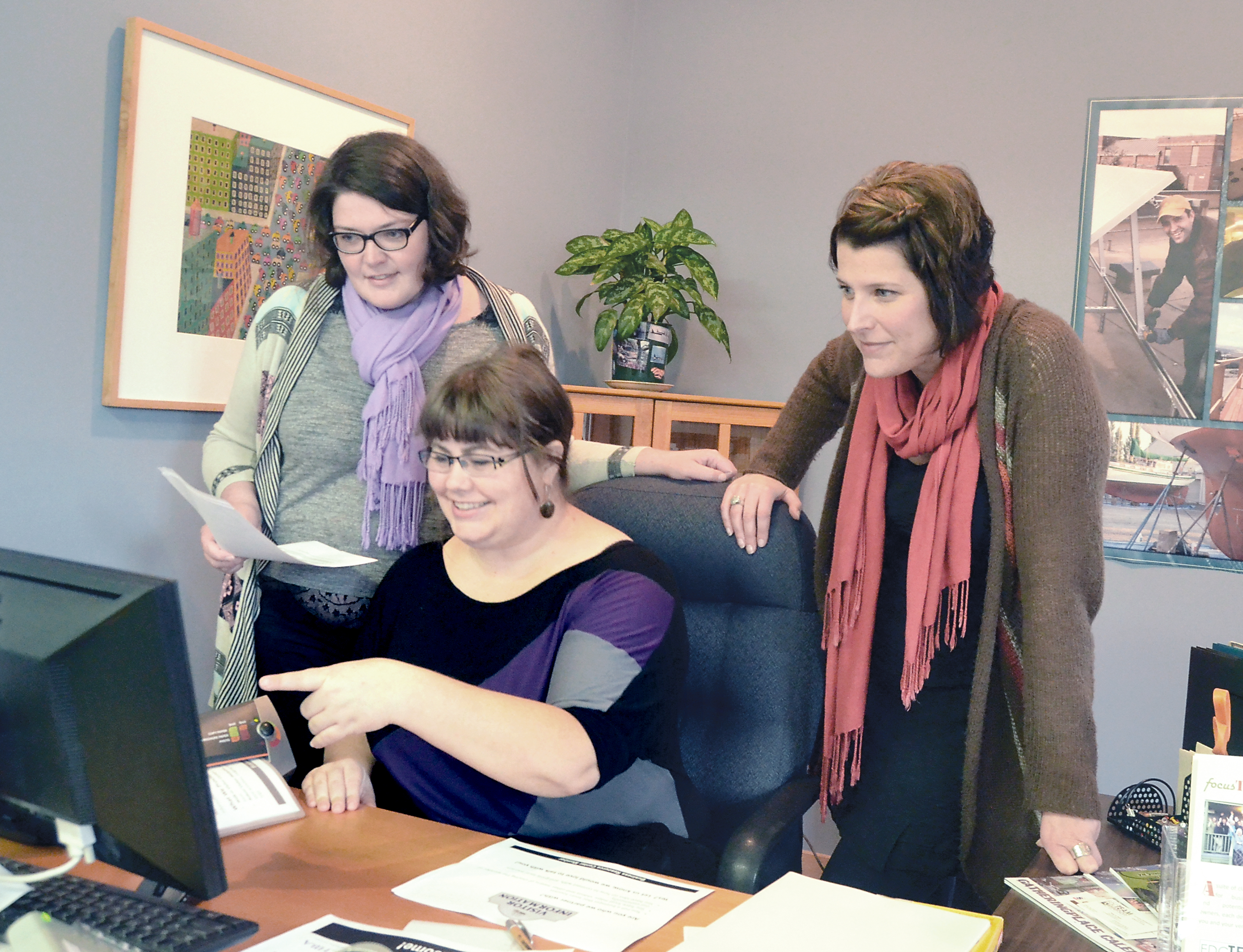 Jefferson County Chamber of Commerce staffers