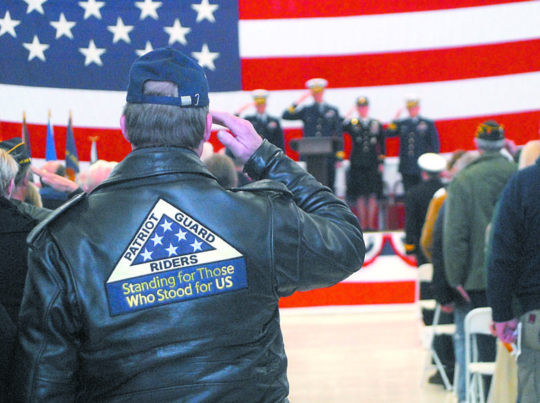 Patriot Guard Rider Rogher McCollum of Sequim