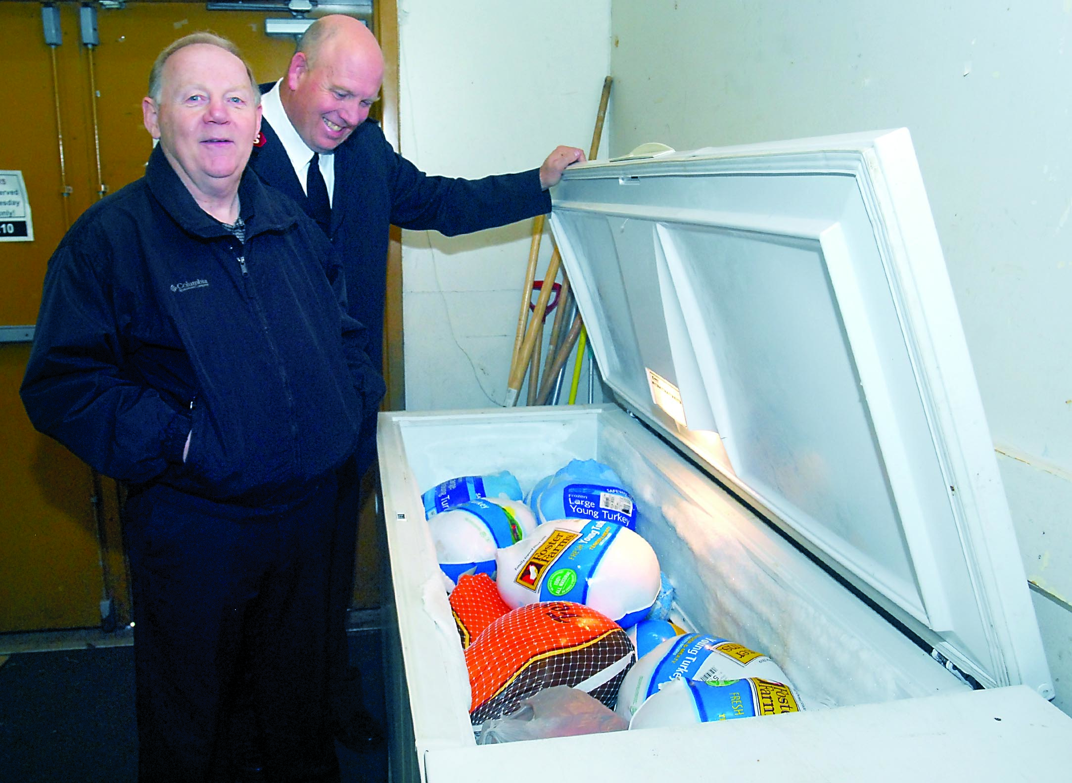 Port Angeles Salvation Army social services director Mike Saddler