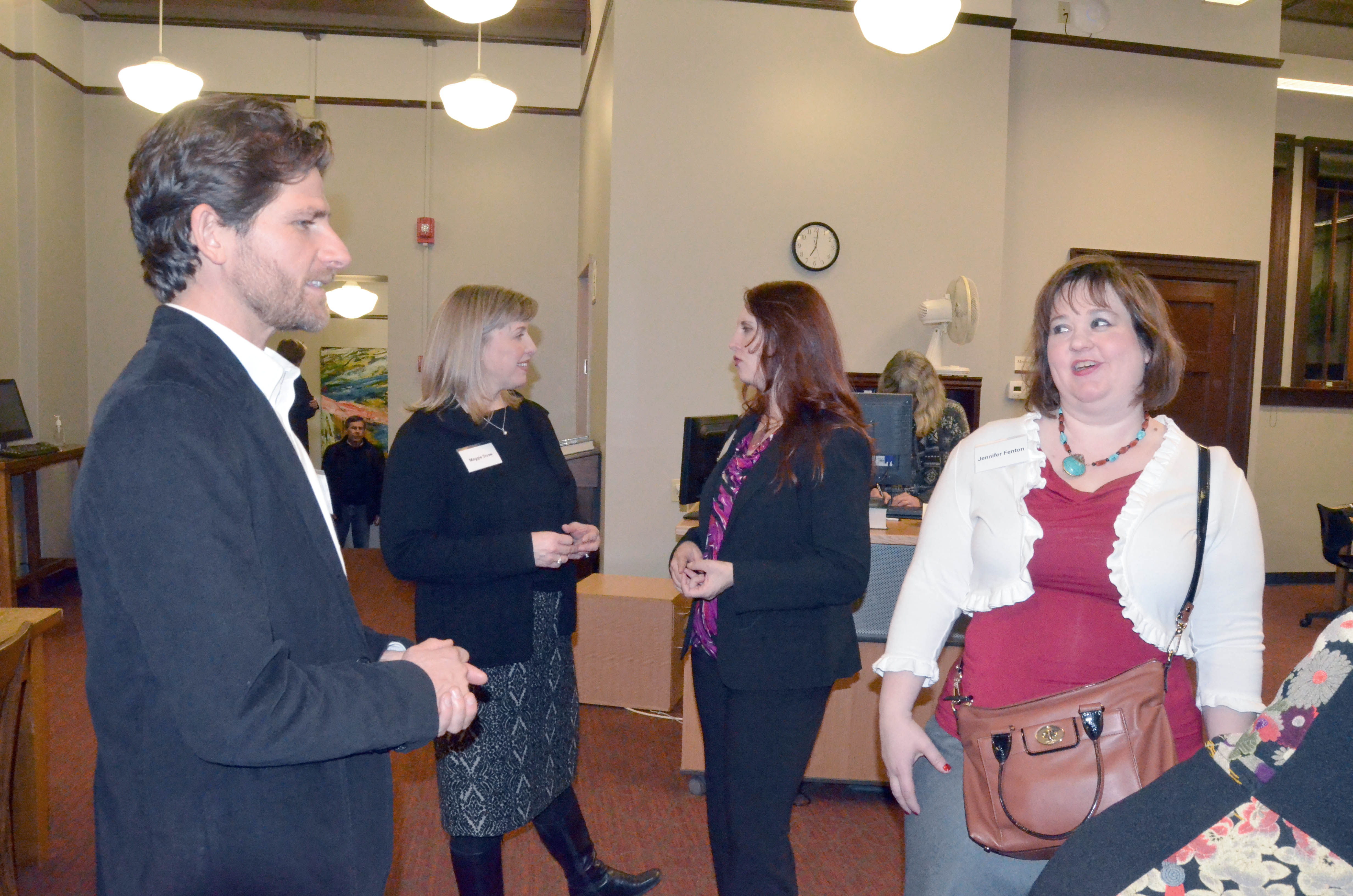 Candidates for the Port Townsend Library director’s position — from left