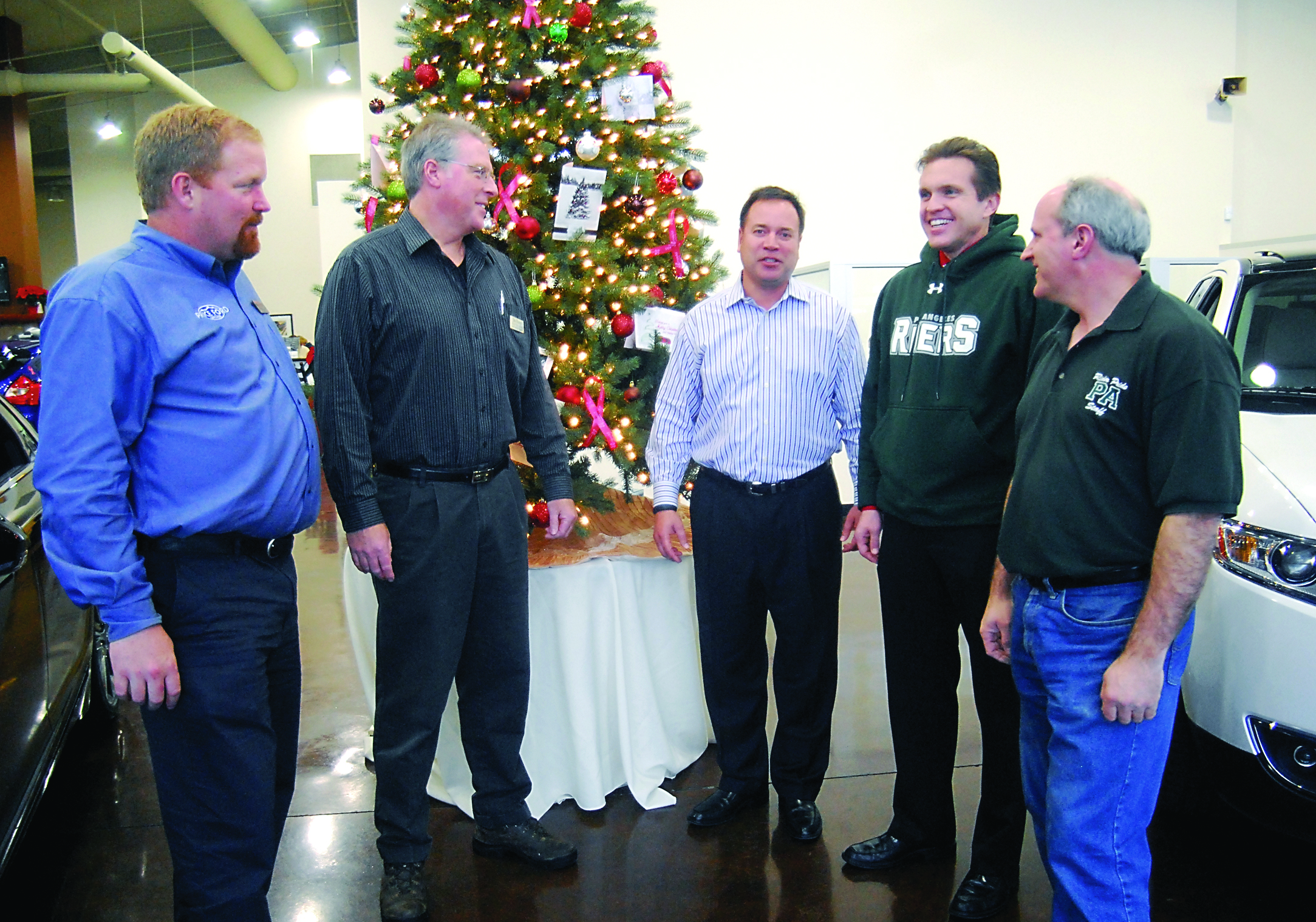 Representatives of Price Ford Lincoln of Port Angeles