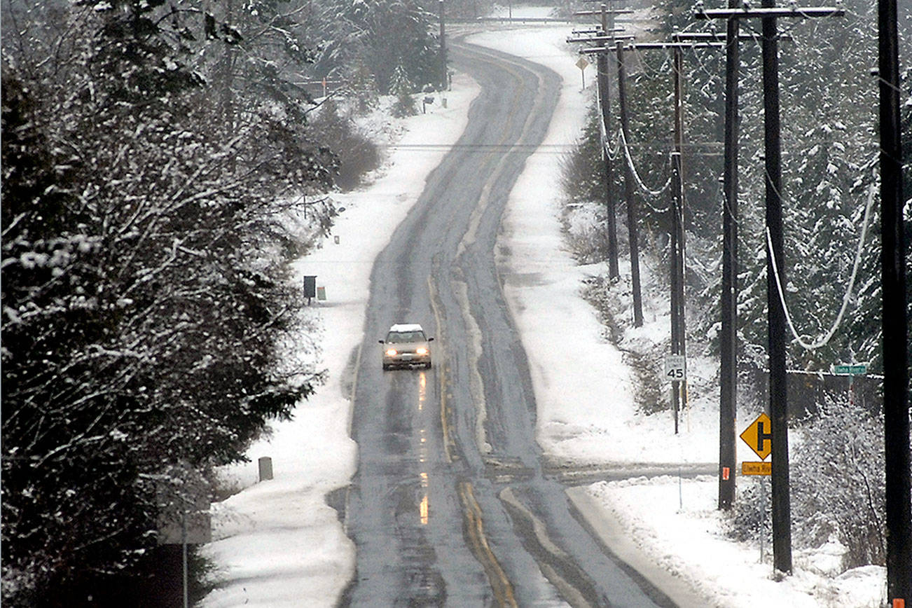 Snow hits West End; sunny but cold weather expected for rest of week