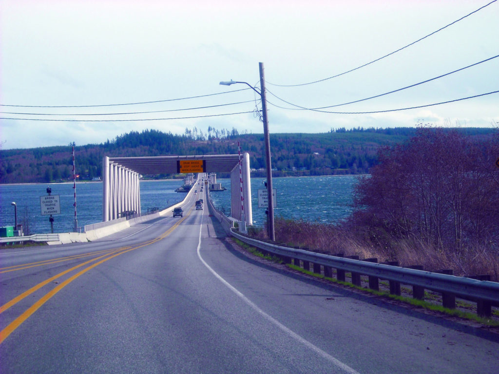 Bridge repairs mean nighttime closures for Hood Canal Bridge in May