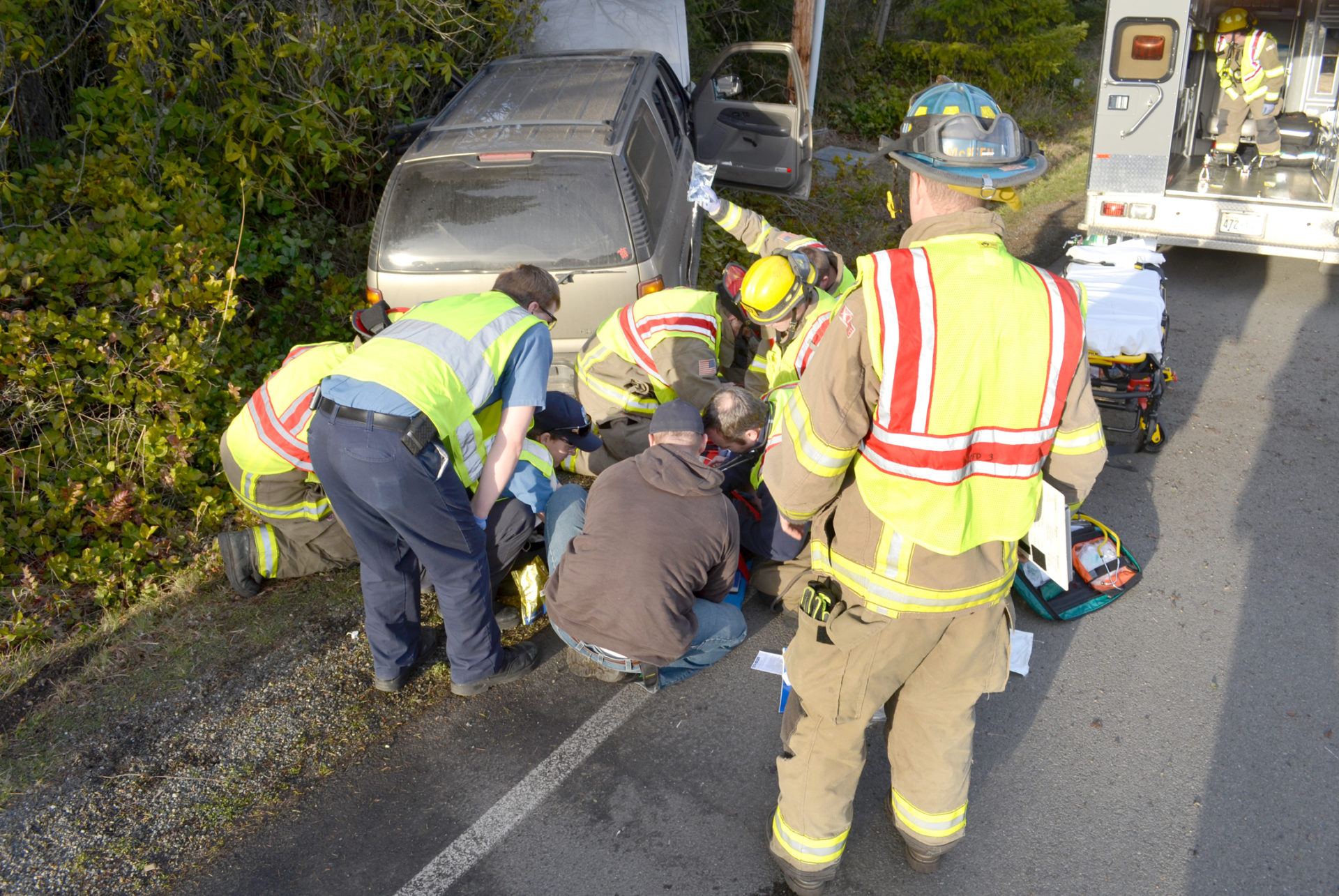 Medical Condition Caused Crash On Highway 101, State Patrol Says ...