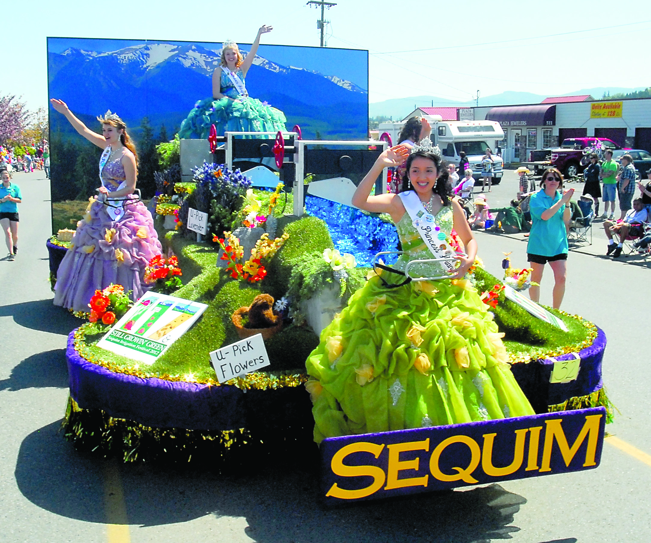 Sequim Irrigation Festival royalty