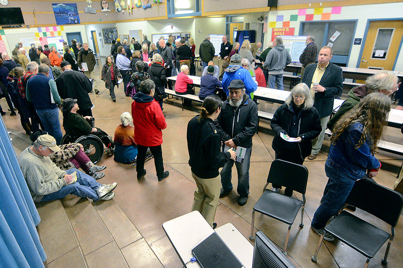 More than 150 seek answers at Navy open house in Port Townsend on training plans