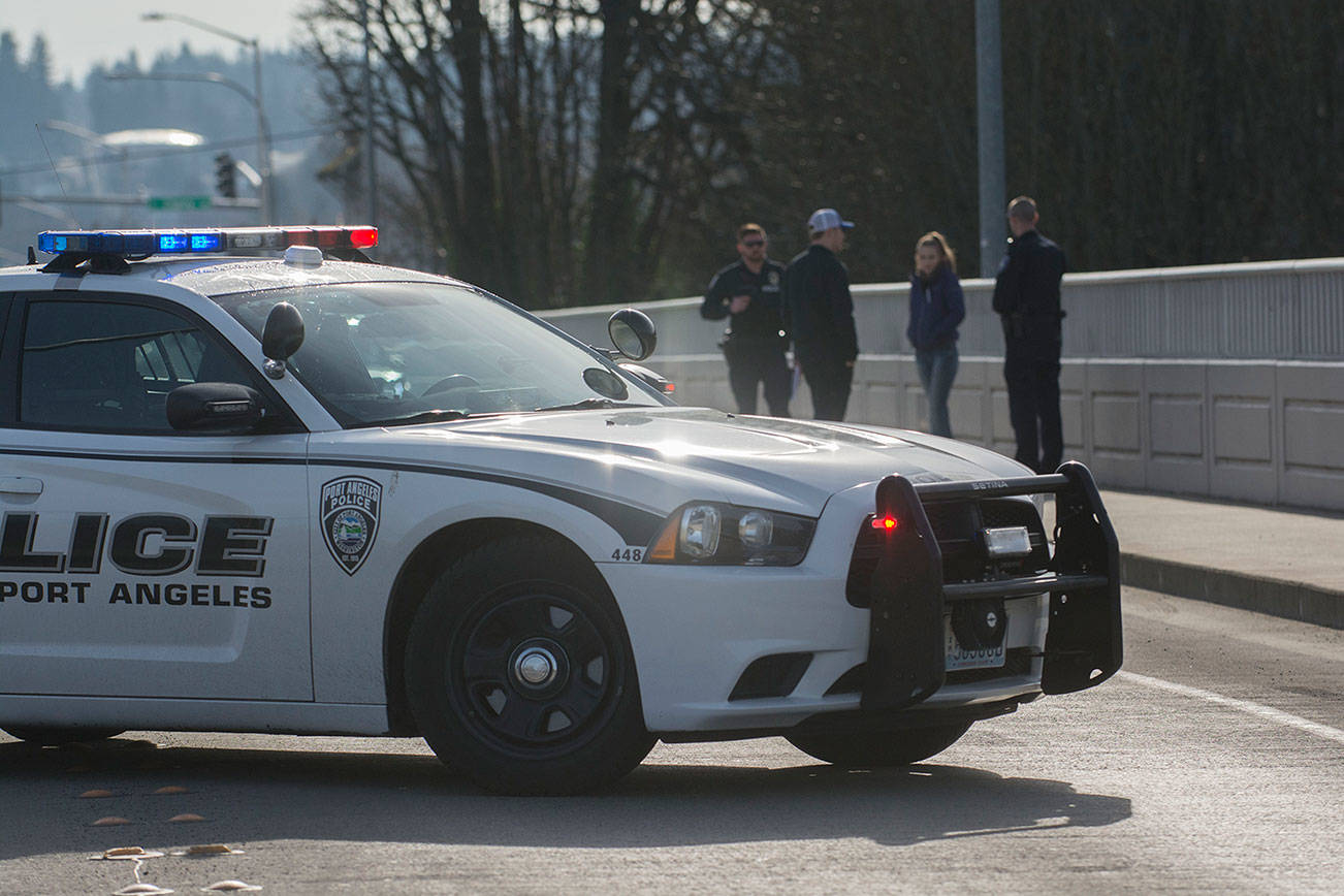 Port Angeles police say city resident, 68, jumped from Eighth Street bridge