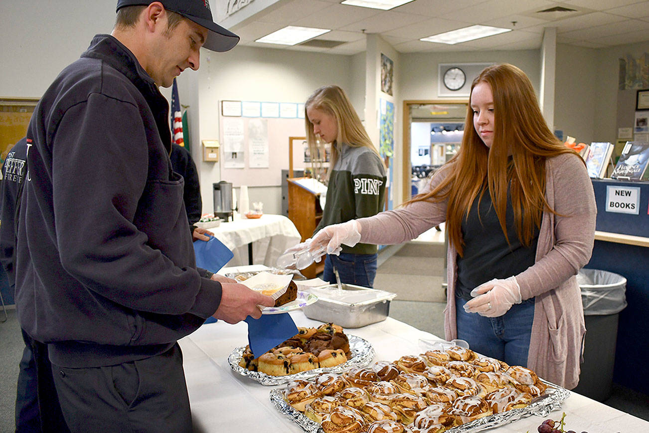 First responders, Chimacum officials share meal, discussion about school safety