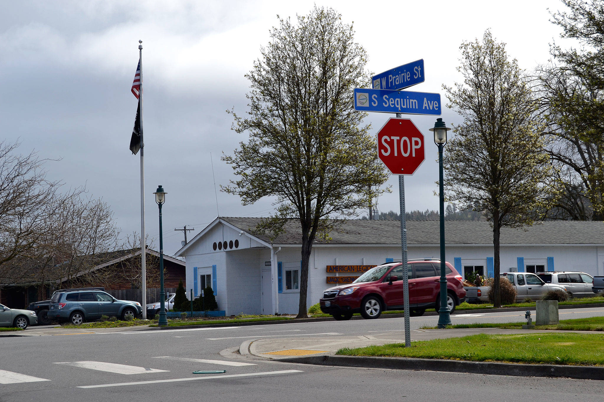 City of Sequim staff look to improve Prairie Street in the coming years to better connect possible industrial areas and to relieve congestion off Washington Street, the main thoroughfare in the city. (Matthew Nash /Olympic Peninsula News Group)