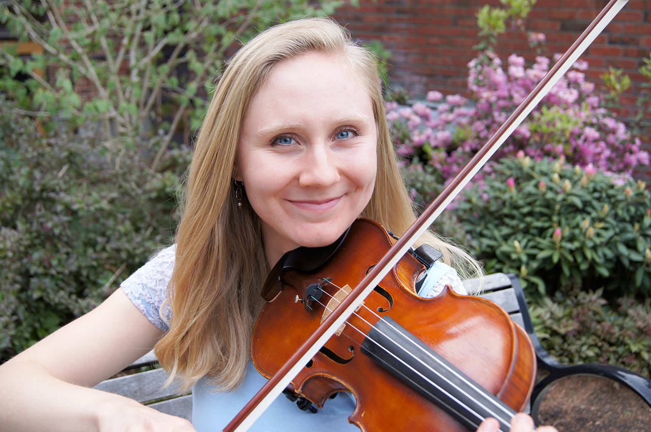 Larissa Freier will be the featured musician with the Port Townsend Community Orechestra on Sunday.