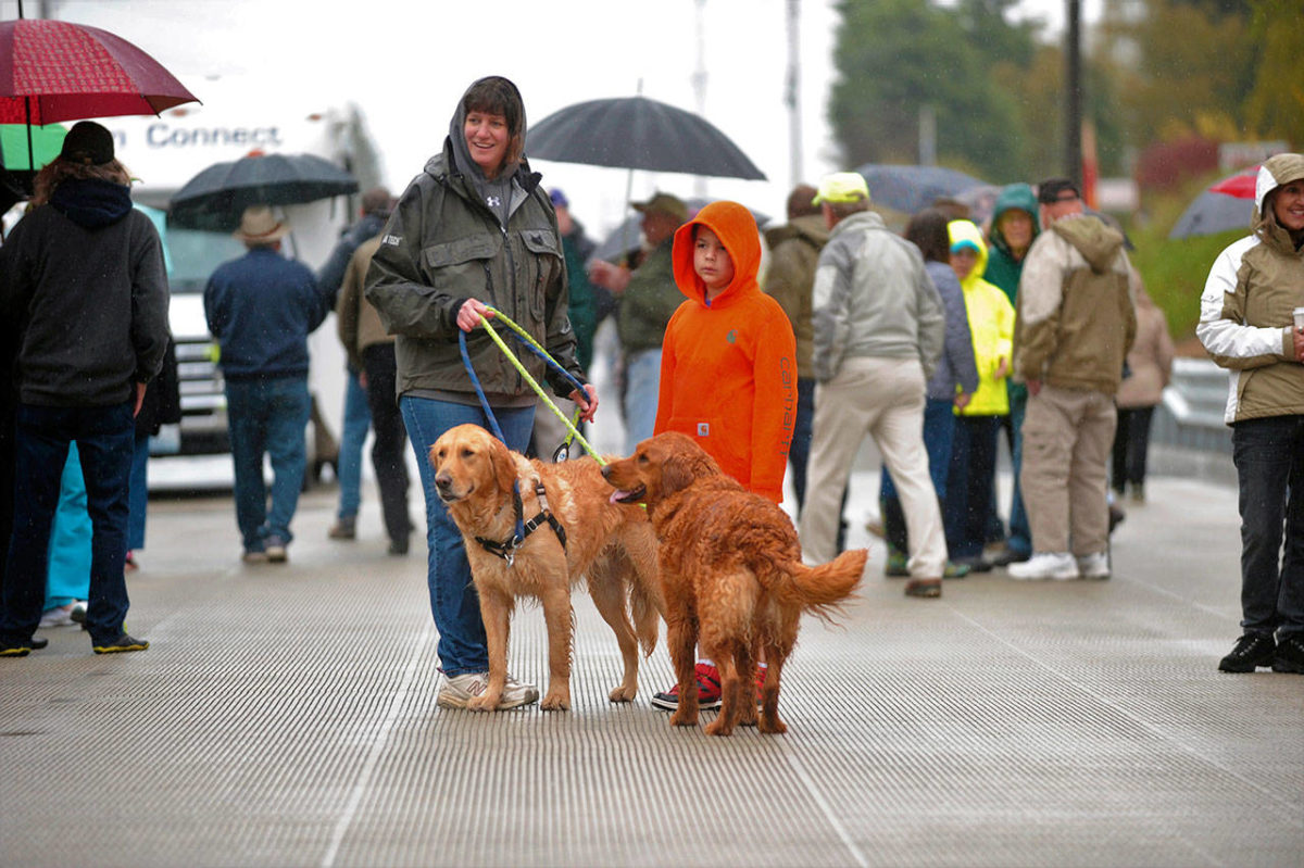 Community celebrates completion of McDonald Creek Bridge ...