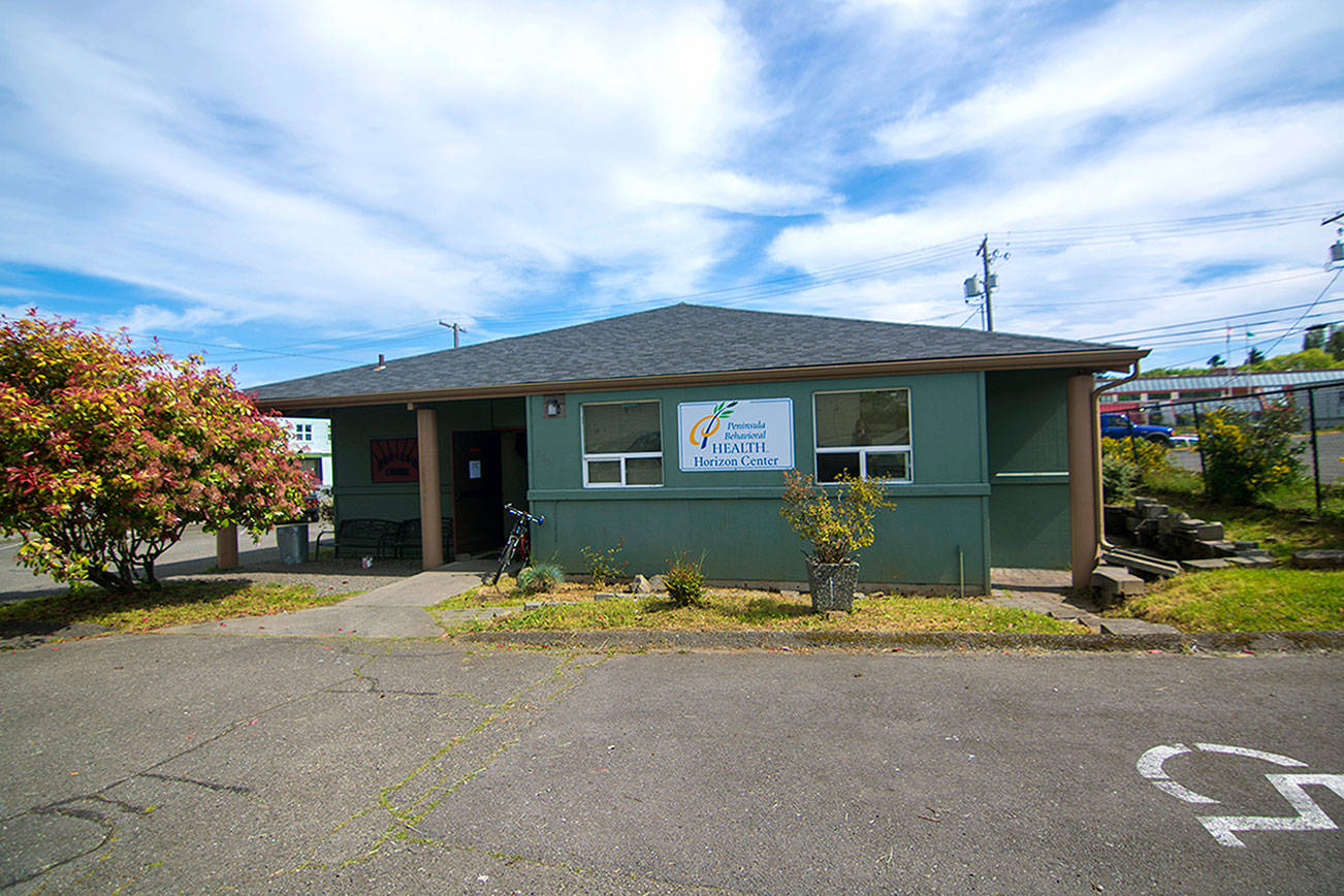 Peninsula Behavioral Health’s Horizon Center will be moved to make space for the William Shore Memorial Pool expansion. (Jesse Major/Peninsula Daily News)