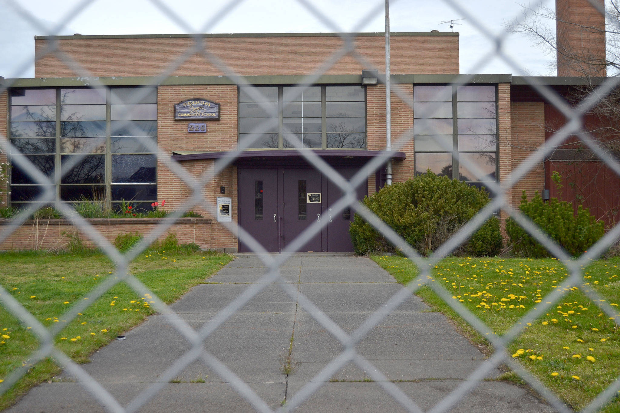 Sequim School District will host a “capital projects levy” groundbreaking ceremony at the Sequim Community School on Friday as the district prepares to move forward with its plans to demolish the unused portions of the school and renovate and move the central kitchen to the northwest corner of the school. (Matthew Nash/Olympic Peninsula News Group)