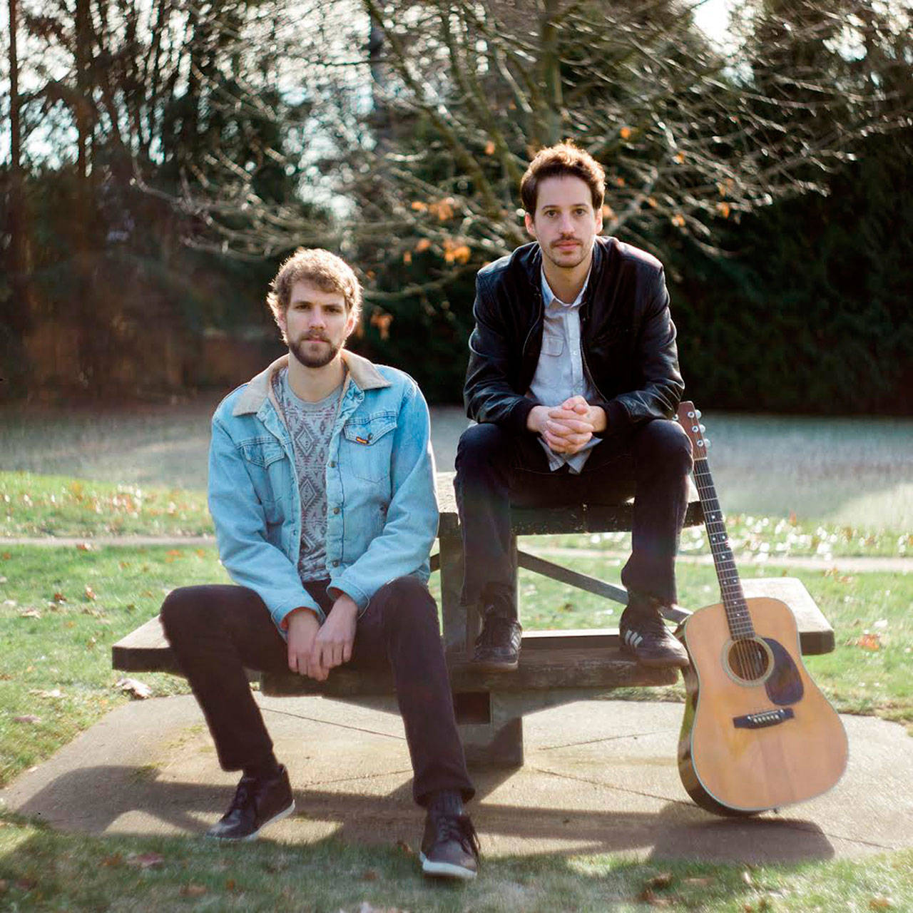 High Divide band members Forrest Gilchrist and Kevin Munro grew up in Sequim and started playing music together in high school. They will perform with fellow Sequim native Josh Langland, not pictured, for the second consecutive year at the Juan de Fuca Festival on Monday.