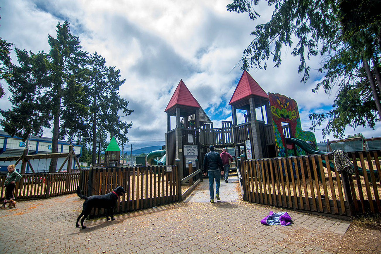 Child pricked by needle at Port Angeles playground