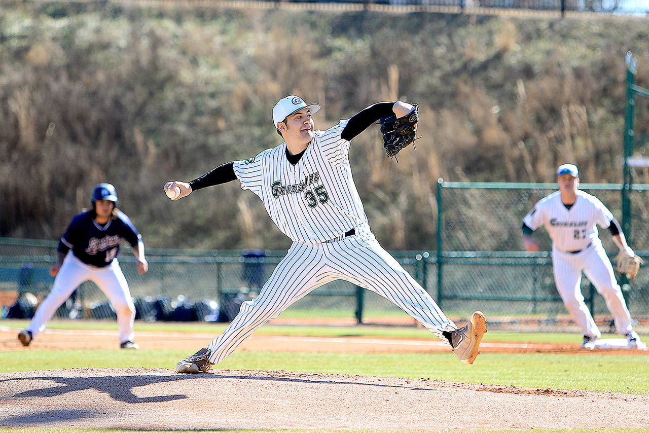 Georgia Gwinnett College Port Angeles’ Cole Uvila was selected by the Texas Rangers in the 40th round of the Major League Baseball draft.