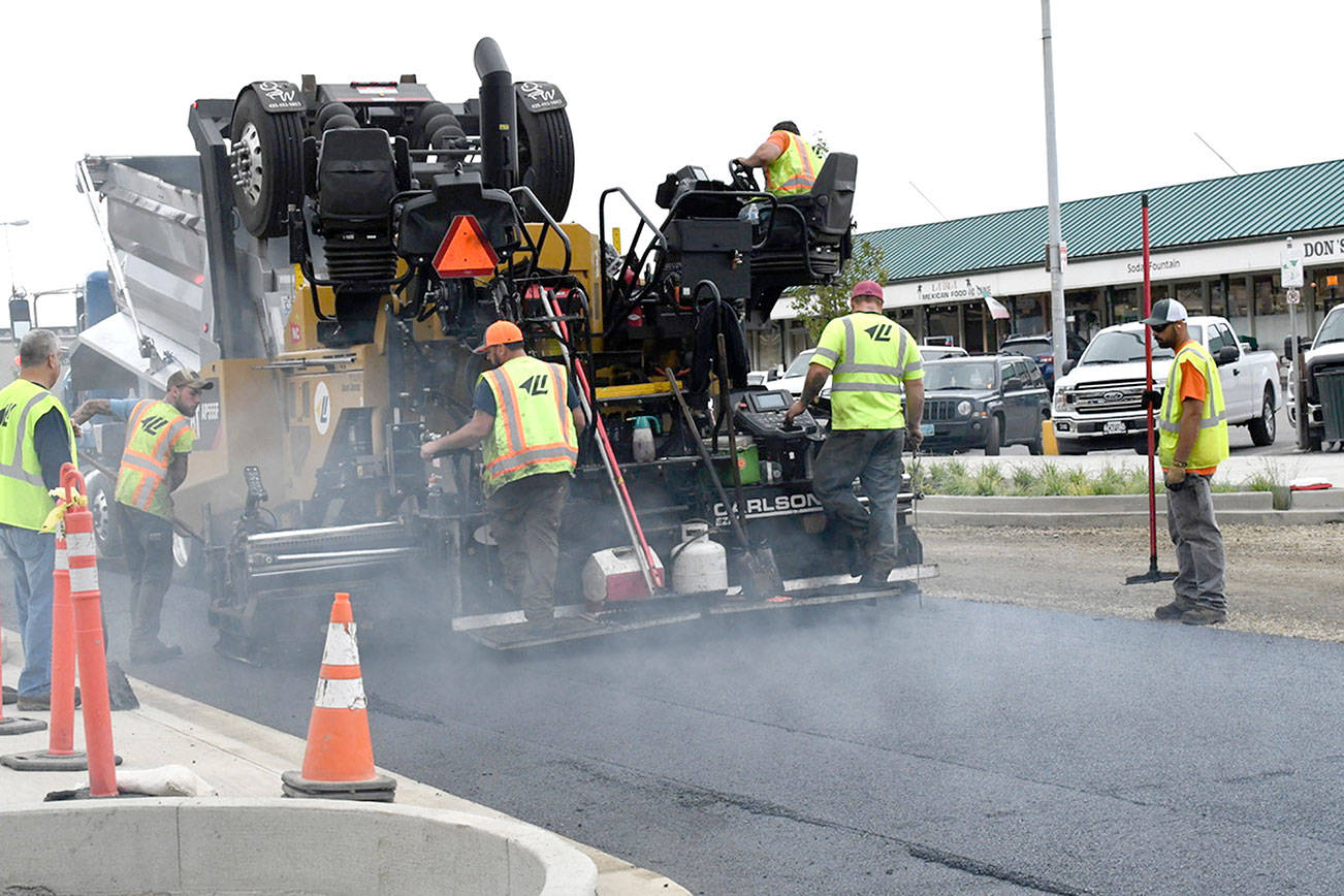 Water Street work in Port Townsend expected to be finished soon