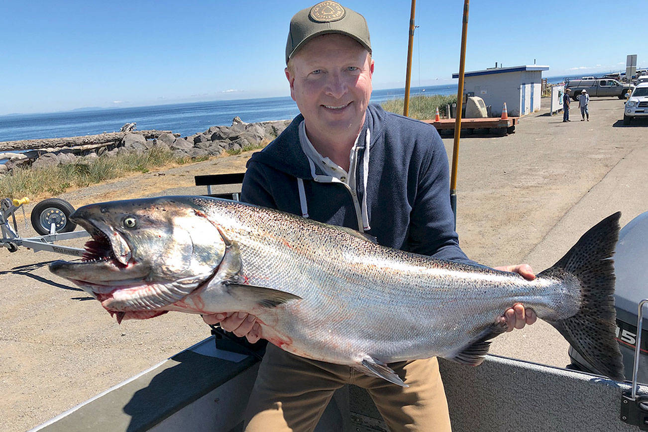 OUTDOORS: Local angler catches 31-pound hatchery chinook