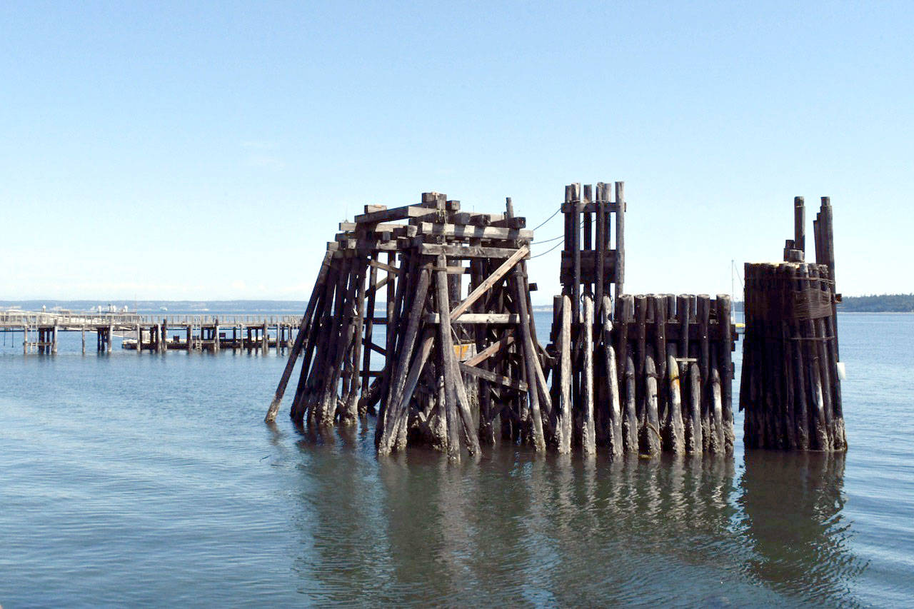 The Old Quincy Street Ferry Dock, the site where Chetzemoka’s longhouse was located, is part of the Chetzemoka Interpretative Trail to be completed next summer. Fifteen sites around Port Townsend have been chosen to have tribal significance. (Jeannie McMacken/Peninsula Daily News)