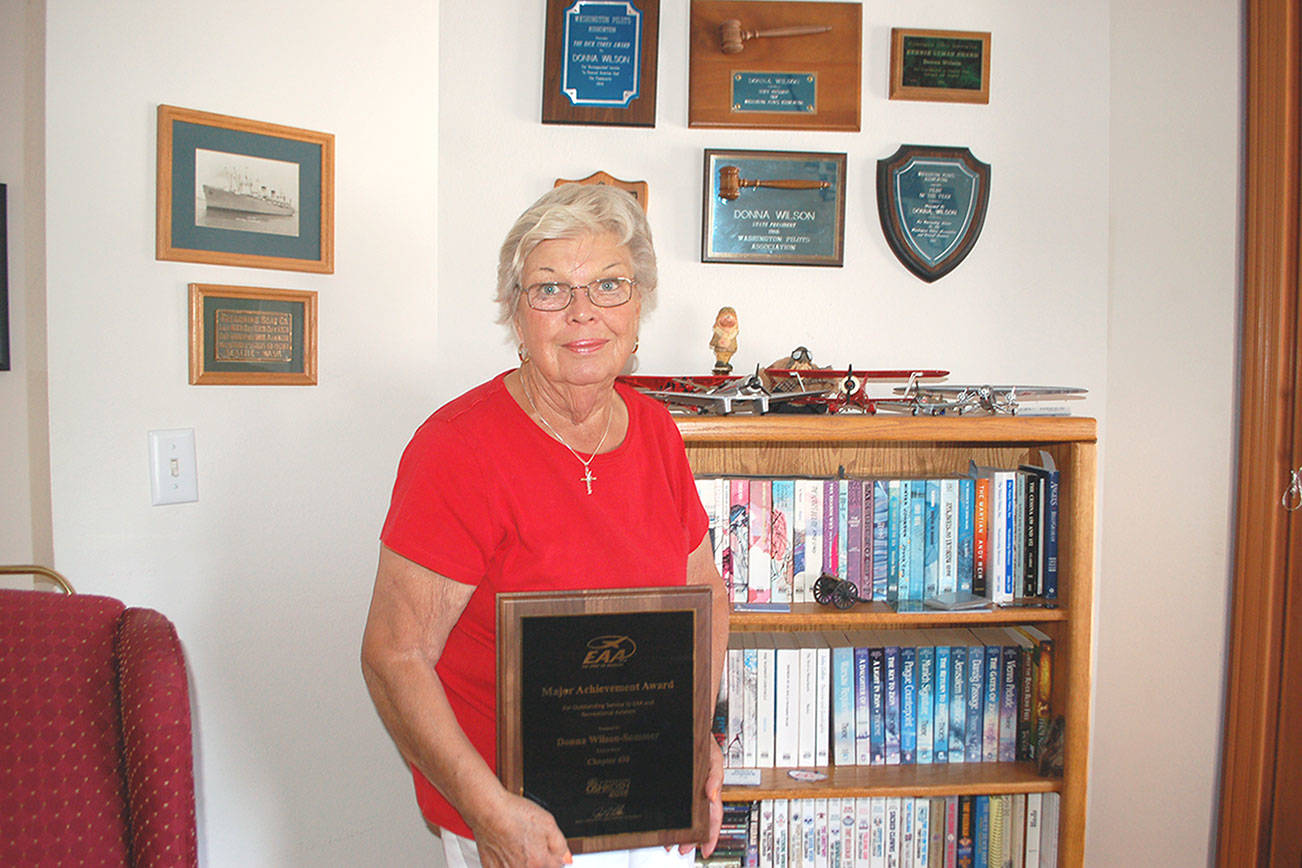 Sequim woman receives aviation award