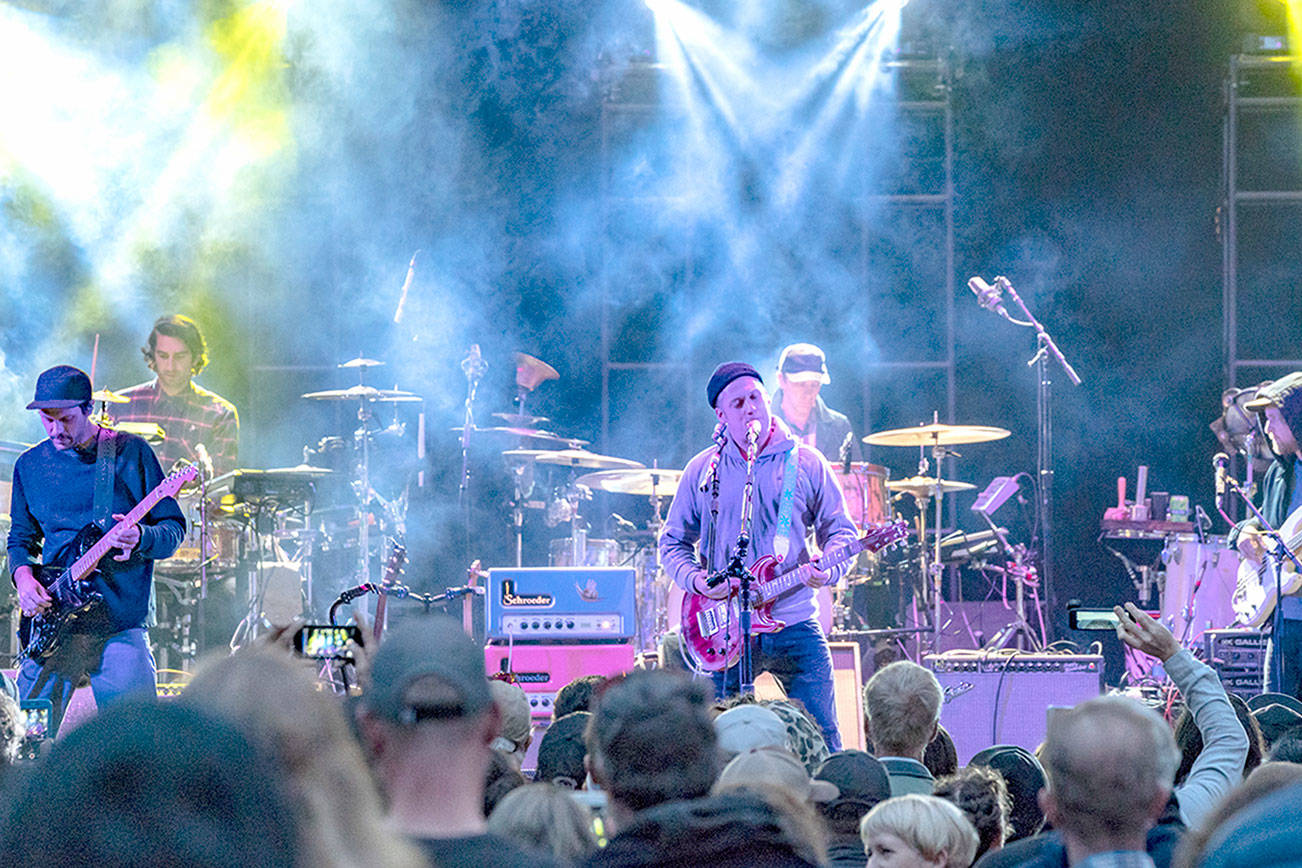 PHOTO: Fans of Indie-rock group pack Fort Worden