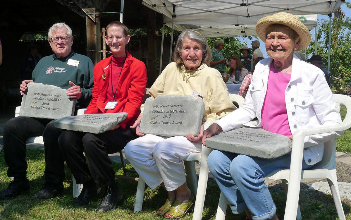 Four Clallam County Master Gardeners Earn Golden Trowel Awards ...