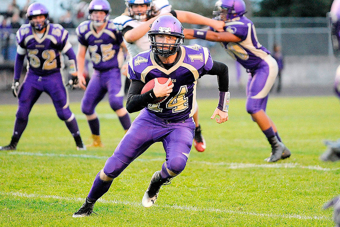 PREP FOOTBALL PICKS: Sequim faces huge road challenge against Olympic